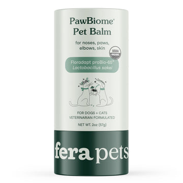 Fera Pets PawBiome® - Cat & Dog Balm for Paws and Nose with Postbiotics - Encourages Skin Recovery - Balances Skin Microbiome - Supports The Skin's Natural Barrier - 2 oz Stick Fera Pets Au supplements