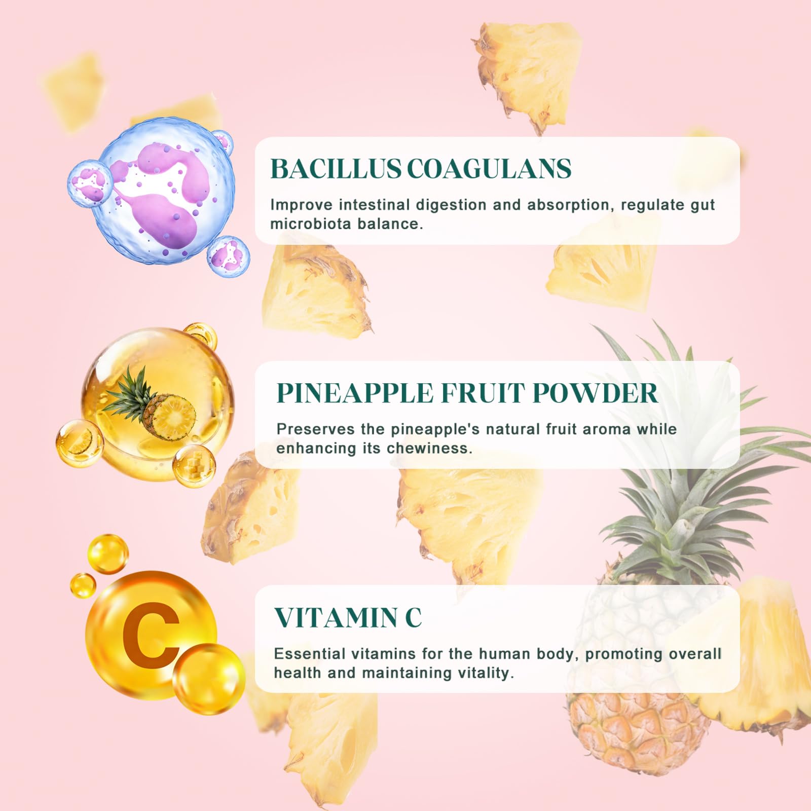 KLKIT Premium Feminine Balance Gummies, Pineapple Vaginal Probiotics for Women, pH Balance Feminine Gummies for Immune Support, Vegan & Gluten Free, 60 Count (30 Servings) KLKIT Au supplements