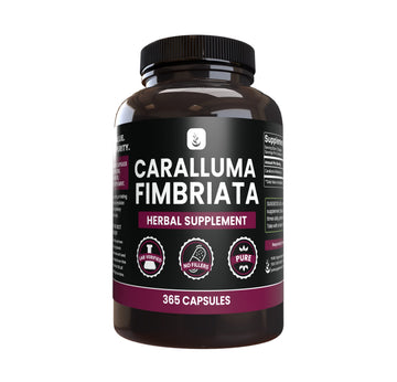 PURE ORIGINAL INGREDIENTS Caralluma Fimbriata (365 Capsules) No Magnesium Or Rice PURE ORIGINAL INGREDIENTS Au supplements