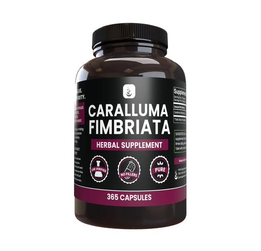 PURE ORIGINAL INGREDIENTS Caralluma Fimbriata (365 Capsules) No Magnesium Or Rice PURE ORIGINAL INGREDIENTSAU supplements