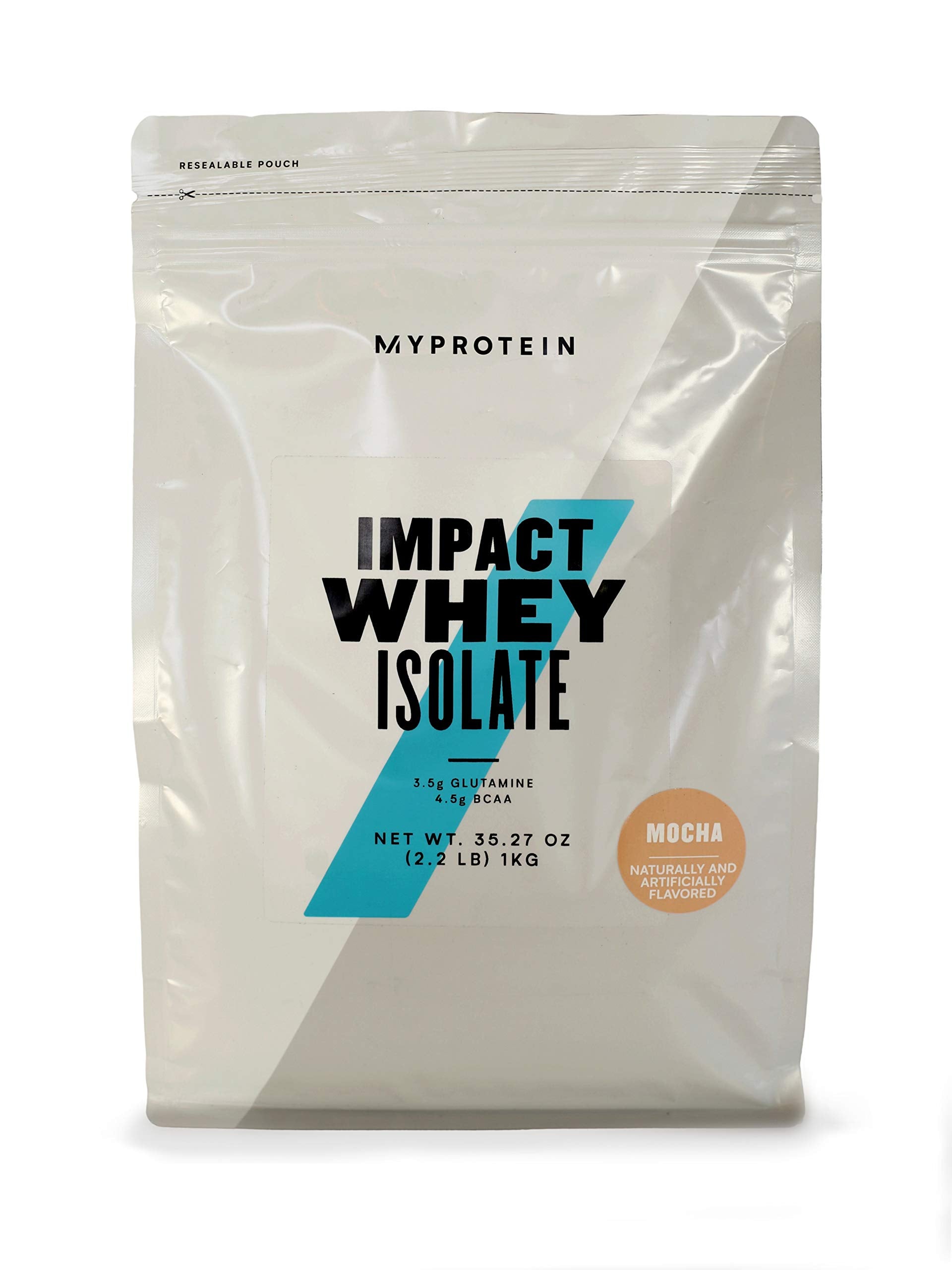 Myprotein Impact Whey Isolate - Mocha, 2.2 Lbs (40 Servings) Myprotein Au supplements