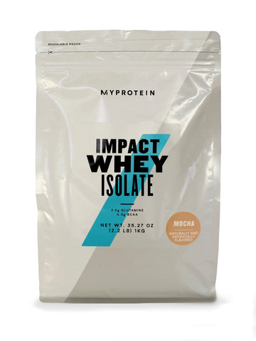 Myprotein Impact Whey Isolate - Mocha, 2.2 Lbs (40 Servings) Myprotein Au supplements