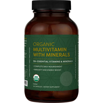 Global Healing Center - USDA Organic Multivitamin for Women & Men - Vitamins Include A, C, D, & More for Your Overall Health & Wellness Needs Global Healing Center Au supplements