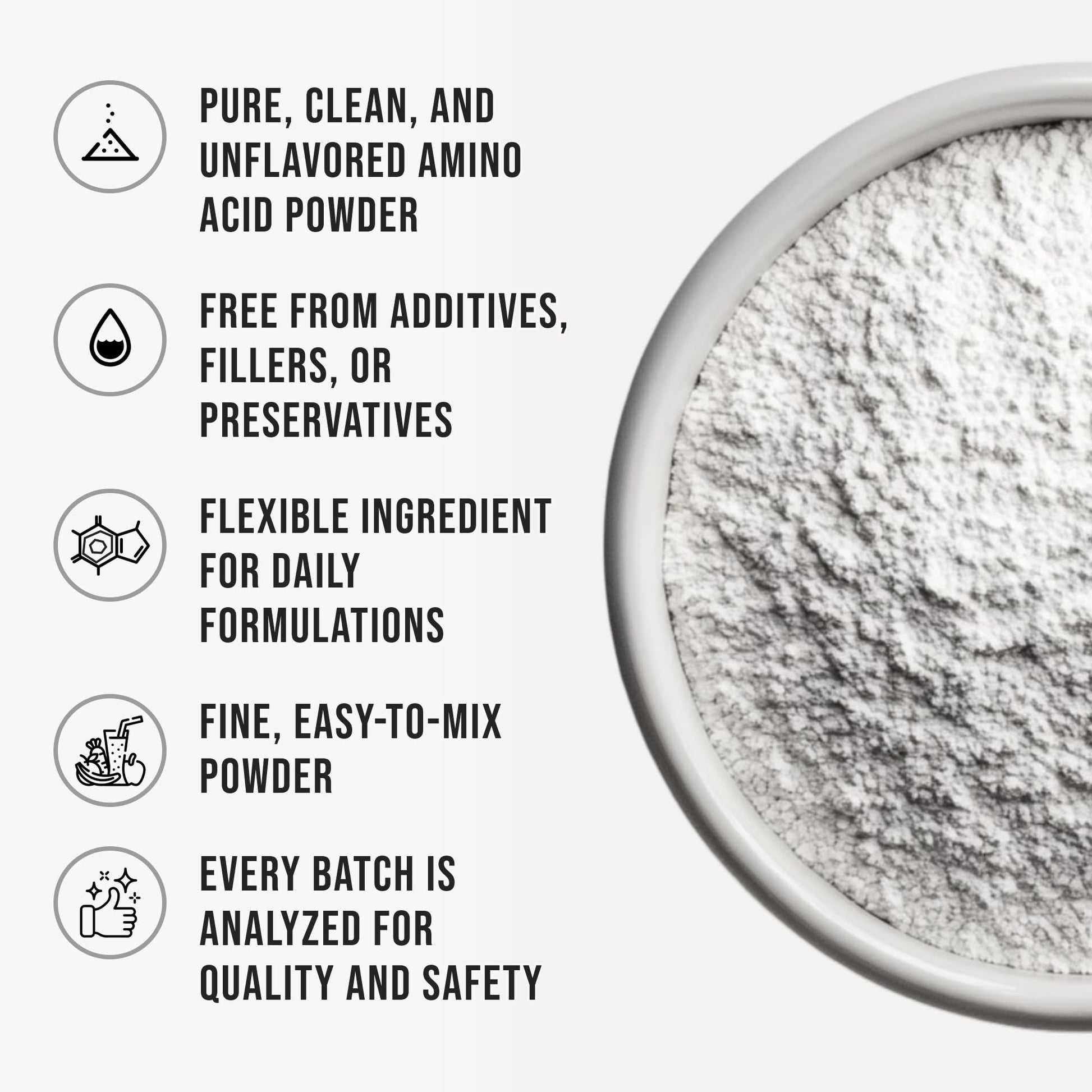 Pure L-Theanine Powder Unflavored Amino Acid Supplement Powder from Fine L-Theanine for Smooth Mixing Vegan Friendly Non-GMO No-Additives for Smoothies Drinks and Daily Nutrition Support, 3.2 oz (90g) WHYZ Au supplements