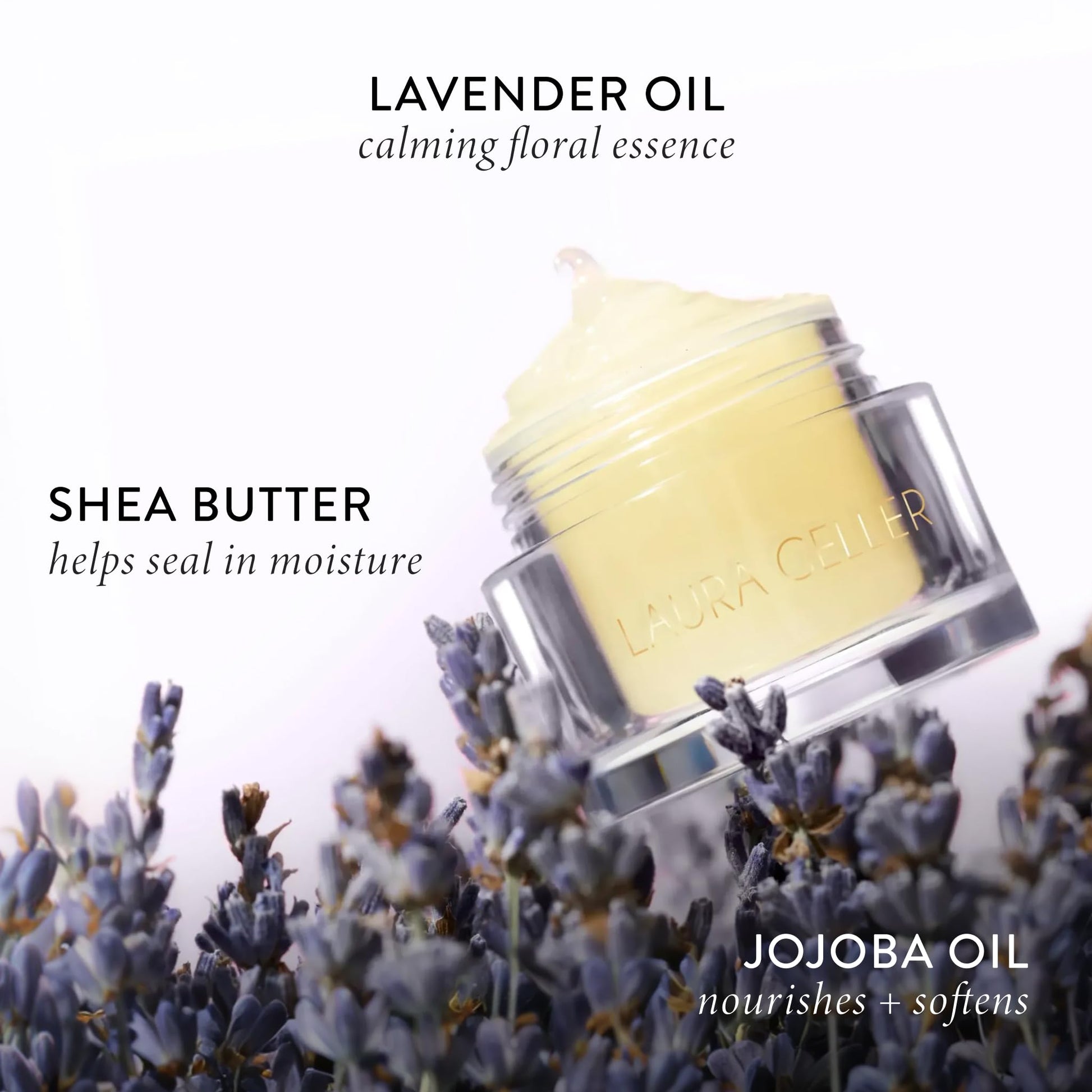 LAURA GELLER NEW YORK Hydrating Lip Mask – Deep Moisture Lip Treatment for Dry, Chapped Lips with Jojoba Oil & Shea Butter – Includes Applicator – Lavender LAURA GELLER NEW YORK Au supplements