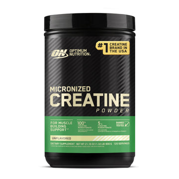 Optimum Nutrition Micronized Creatine Monohydrate Powder, Unflavored, 120 Servings, 600 Grams Optimum Nutrition Au supplements