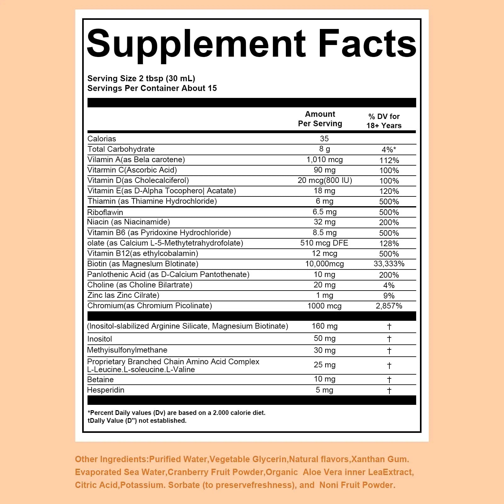 Zeniber MaayRuth Multivitamins Hair Growth&Liquid Multivitamins for Women, Biotin 10000mcg Liquid Multivitamin Hair Growth Supplement, 15.22 OZ Zeniber Au supplements