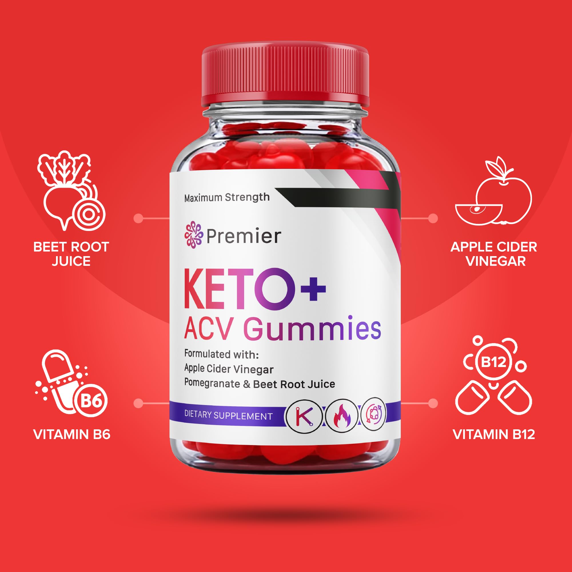 (3 Pack) Premier Keto Acv Gummies Advanced Formula, Premier Keto + Acv Gummies Plus Vitaking Au supplements