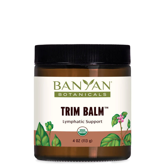 Banyan Botanicals Trim Balm - Certified Organic, 4 oz - Chitrak and Guggulu Increases Metabolism Banyan BotanicalsAU supplements