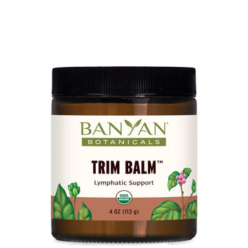 Banyan Botanicals Trim Balm - Certified Organic, 4 oz - Chitrak and Guggulu Increases Metabolism Banyan Botanicals Au supplements