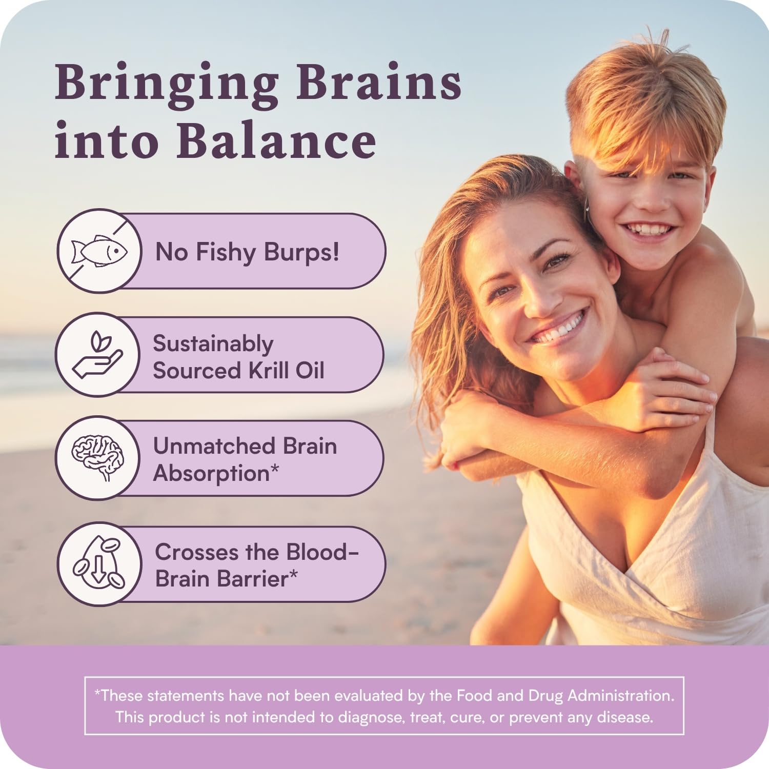 Omega w/LYSOVETA LPC | EPA & DHA Supplements for Brain Health | Focus, Attention, Memory, & Mood | 6X Higher Absorption Than Fish Oil | Omega-3 Fatty Acid Supplements | Highest Potency LPC-DHA Accentrate Au supplements