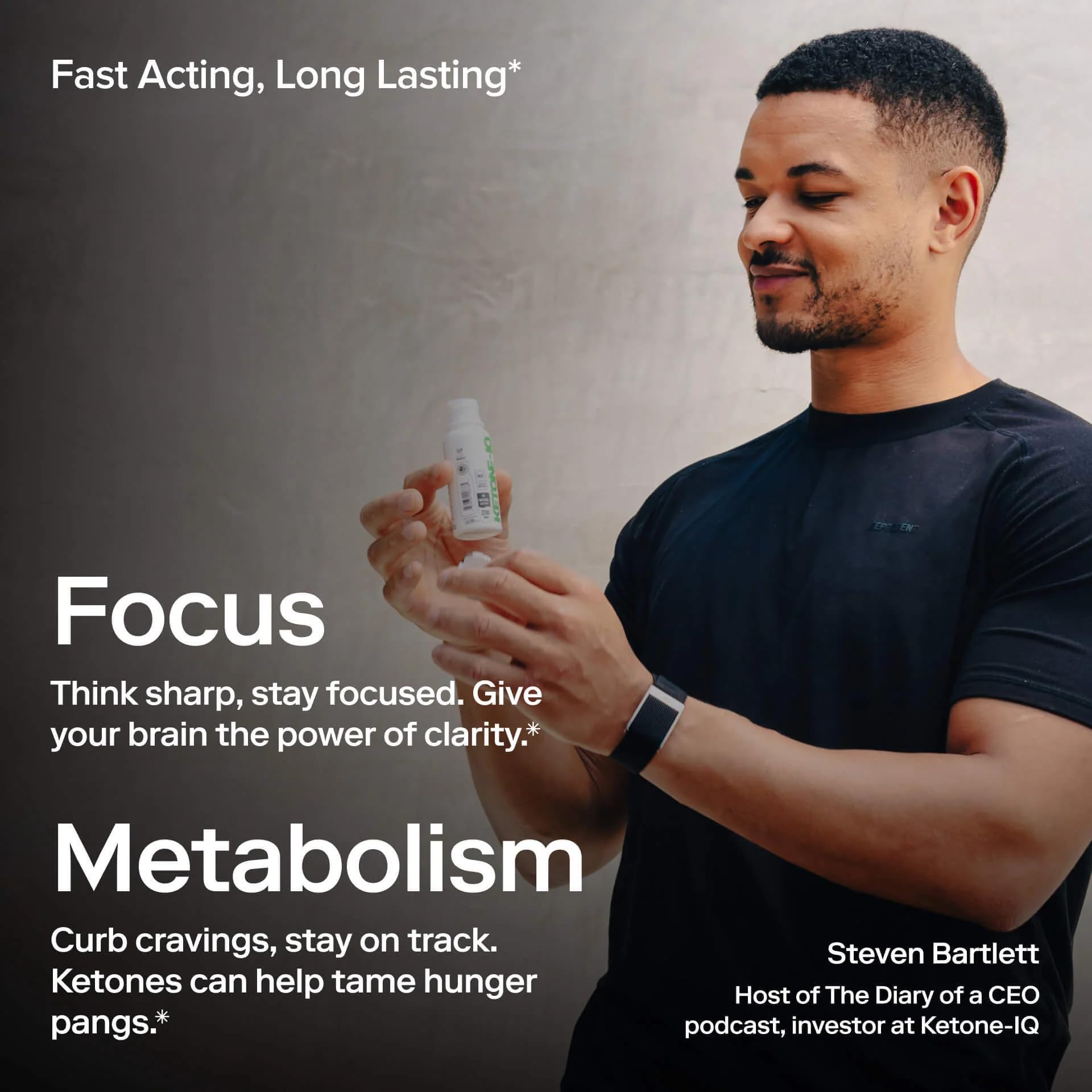 Ketone-IQ No Caffeine Performance Energy Shots – Ketone Fuel for Focus & Endurance, Metabolism Support, 10g Ketones, 24 Pack (Peach) Ketone-IQ Au supplements