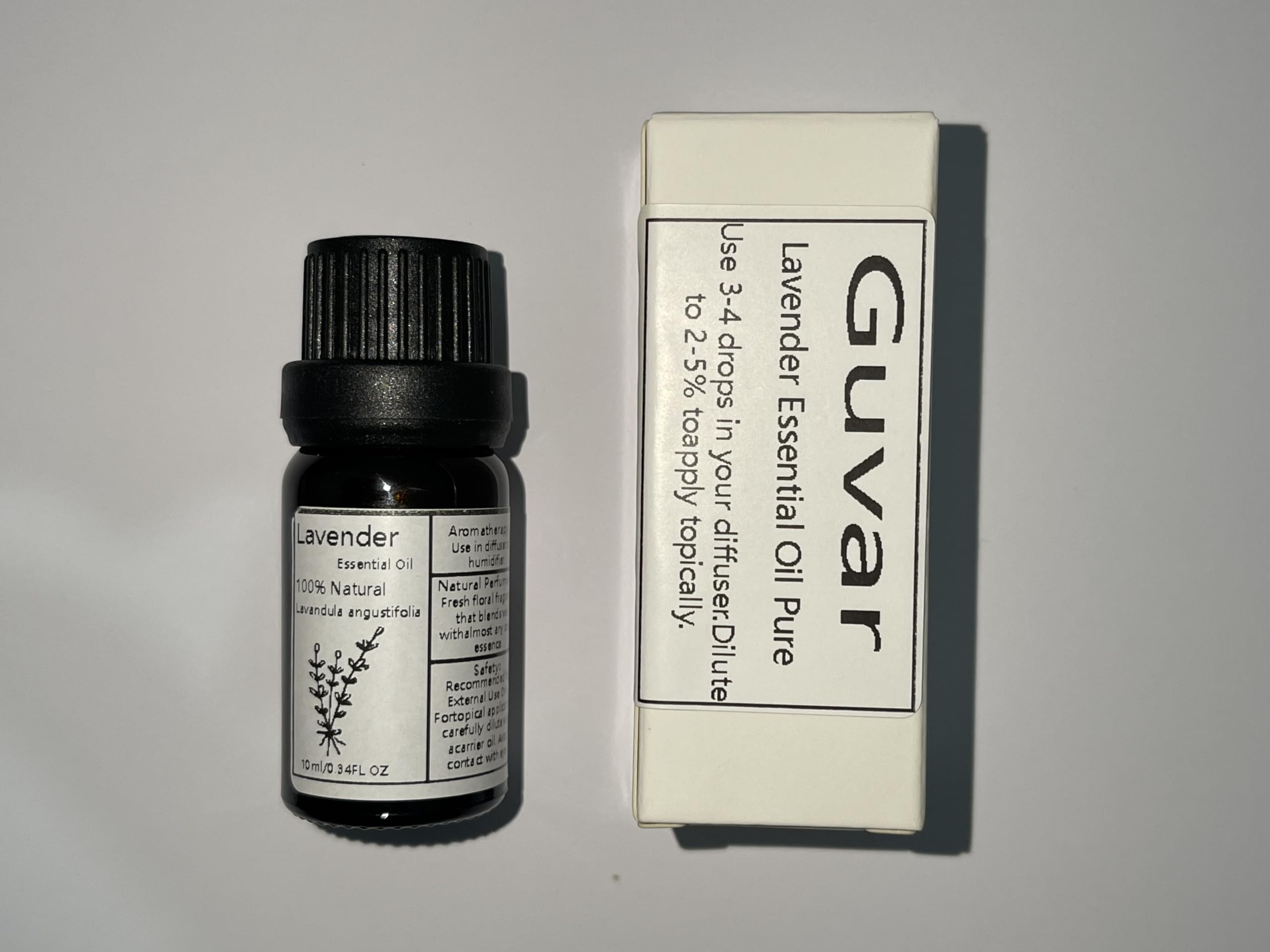 Guvar Lavender Essential Oil Pure for Diffuser for Aromatherapy and Home 100% Pure Natural Extraction Guvar Au supplements