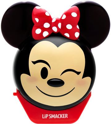 Lip Smacker Disney Minnie Mouse Emoji Lip Balm, Strawberry Lemonade Flavored, Clear, For Kids Lip Smacker Au supplements