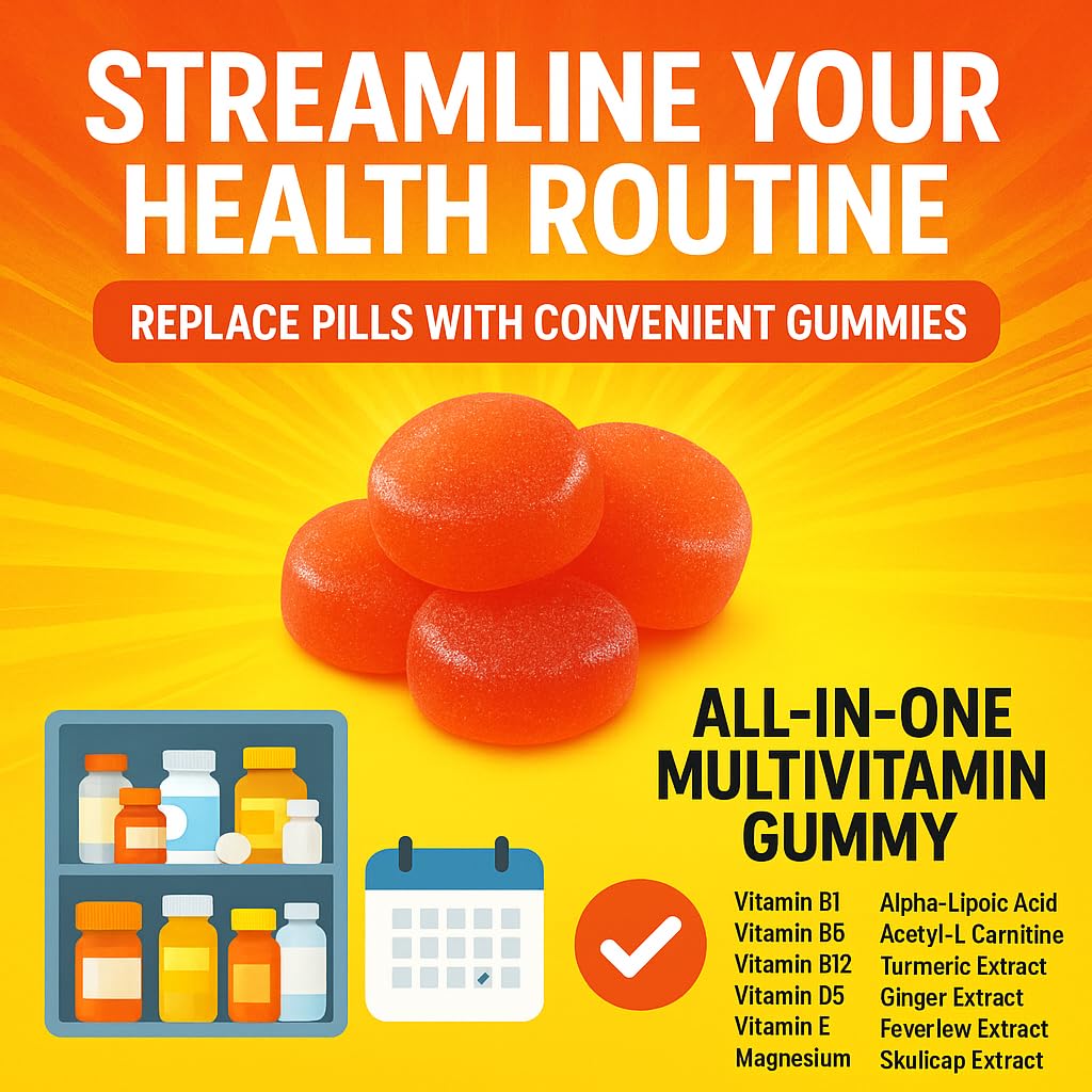 Sugar Free Neuropathy Support Gummies for Nerve – Enhanced Nerve Health, Regeneration, Cognitive Support with Vitamin B1, B6, B12, Magnesium, ALA, Turmeric, CoQ10 & More NutraPerfecto Au supplements