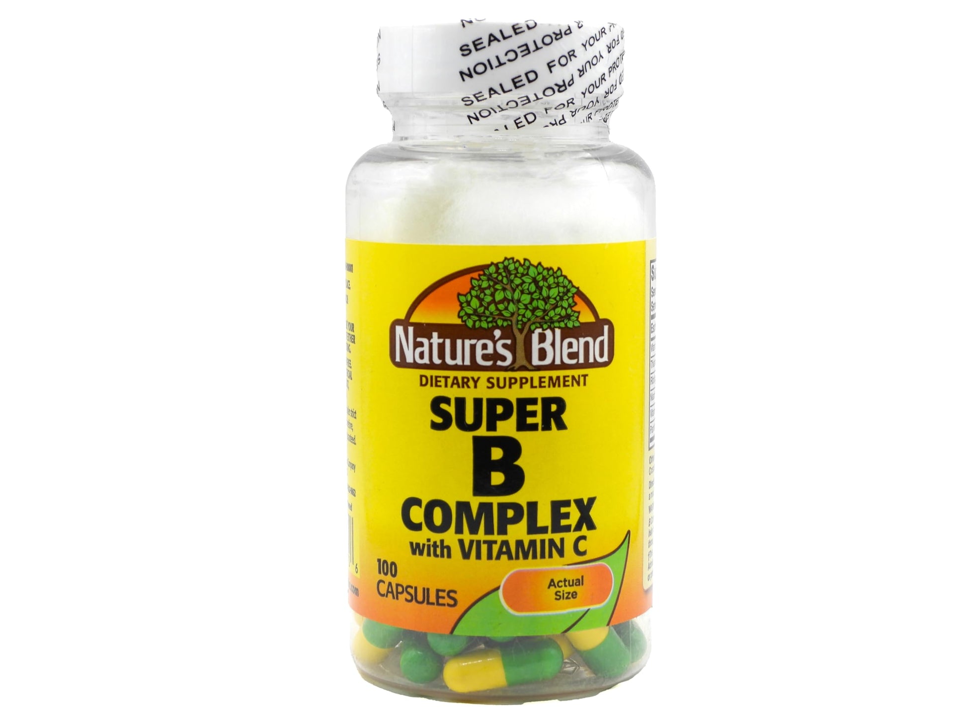 Nature's Blend Super B with C 100 Capsules Nature's Blend Au supplements