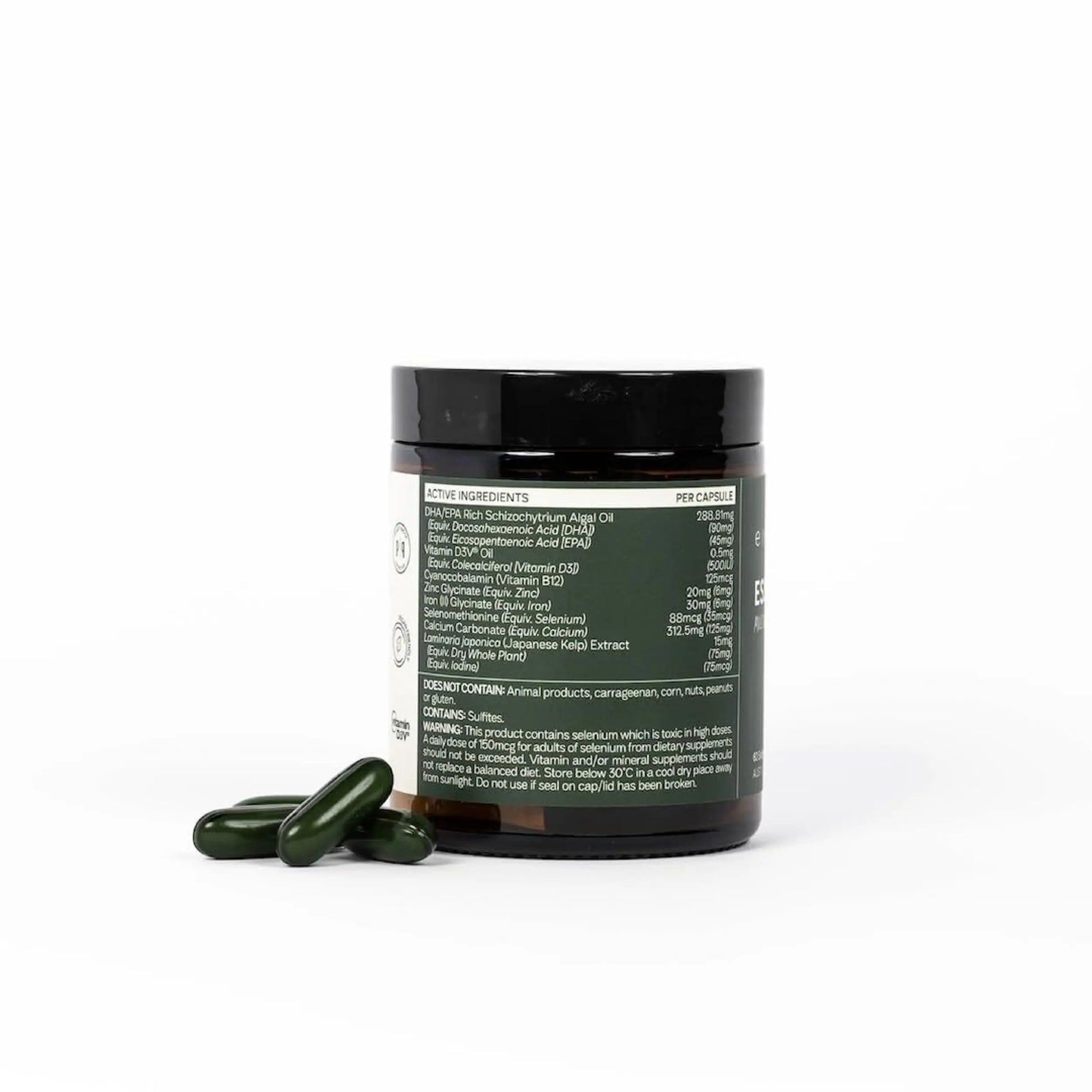 Essential 8 | Multivitamin for Energy & Immunity Support | 8 Essential Nutrients | Calcium, Vitamin B12, Omega3, Zinc, Iron, Vitamin D & More eimele Au supplements