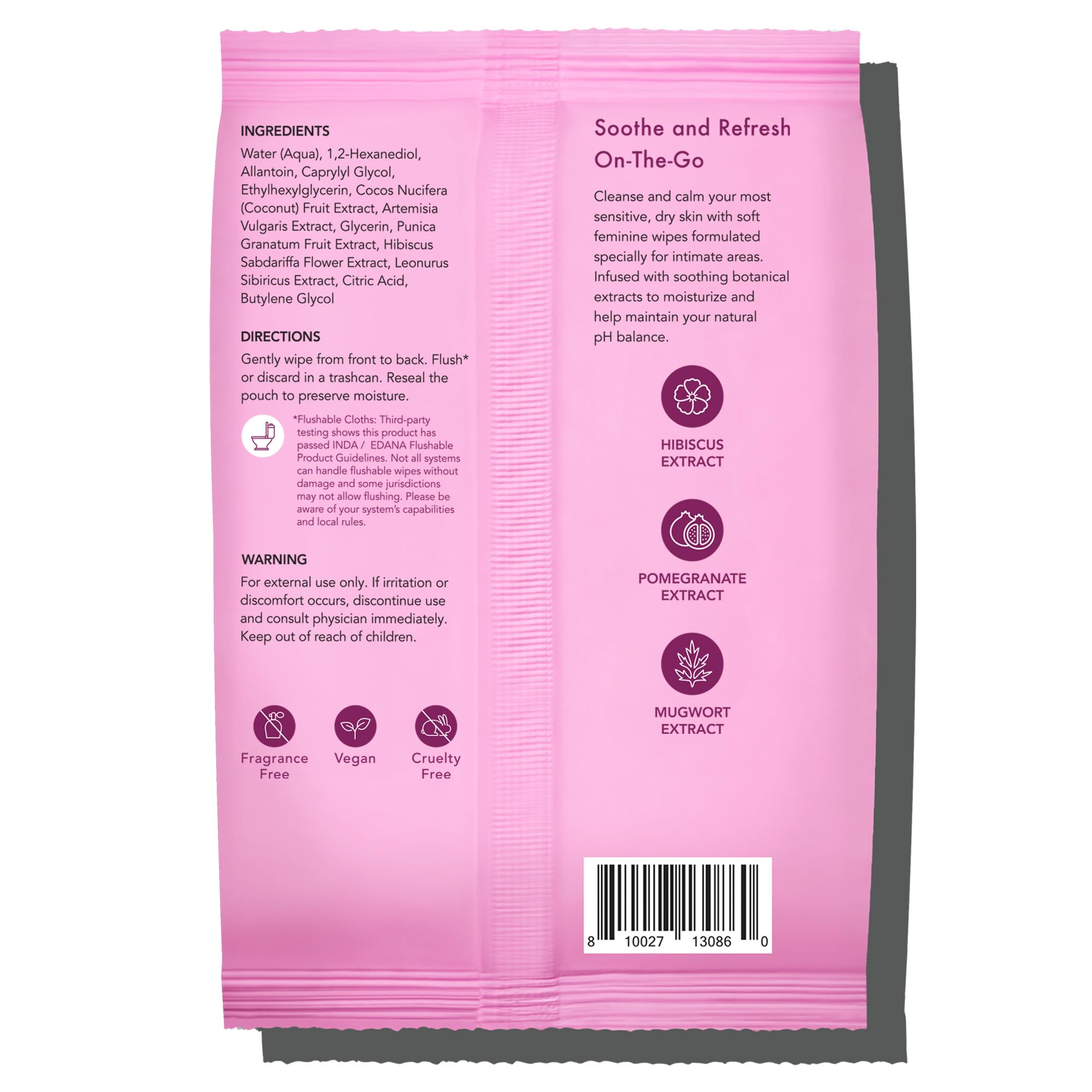 Rael Feminine Wipes, Soothing Wipes for Women - pH Balance, Clean Ingredients, All Skin Types Rael Au supplements