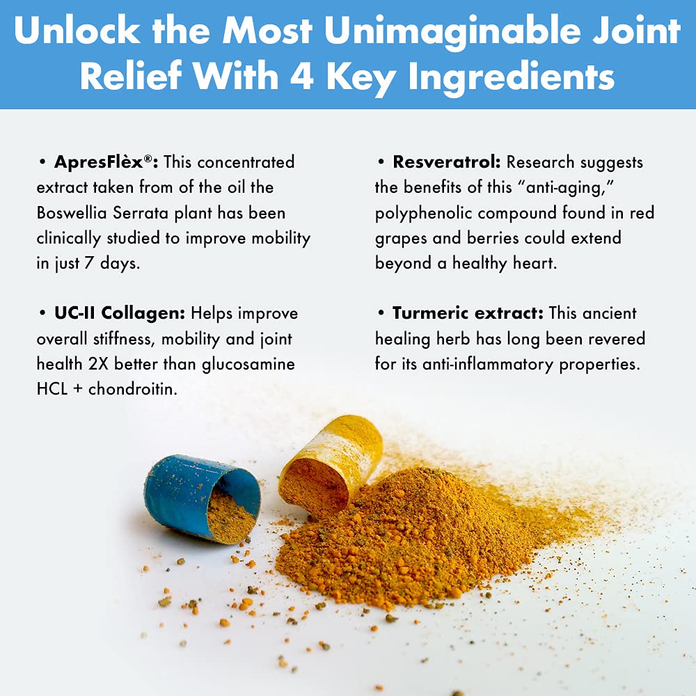 Instaflex Advanced Joint Support and Super Turmeric with Bioperine Instaflex Au supplements
