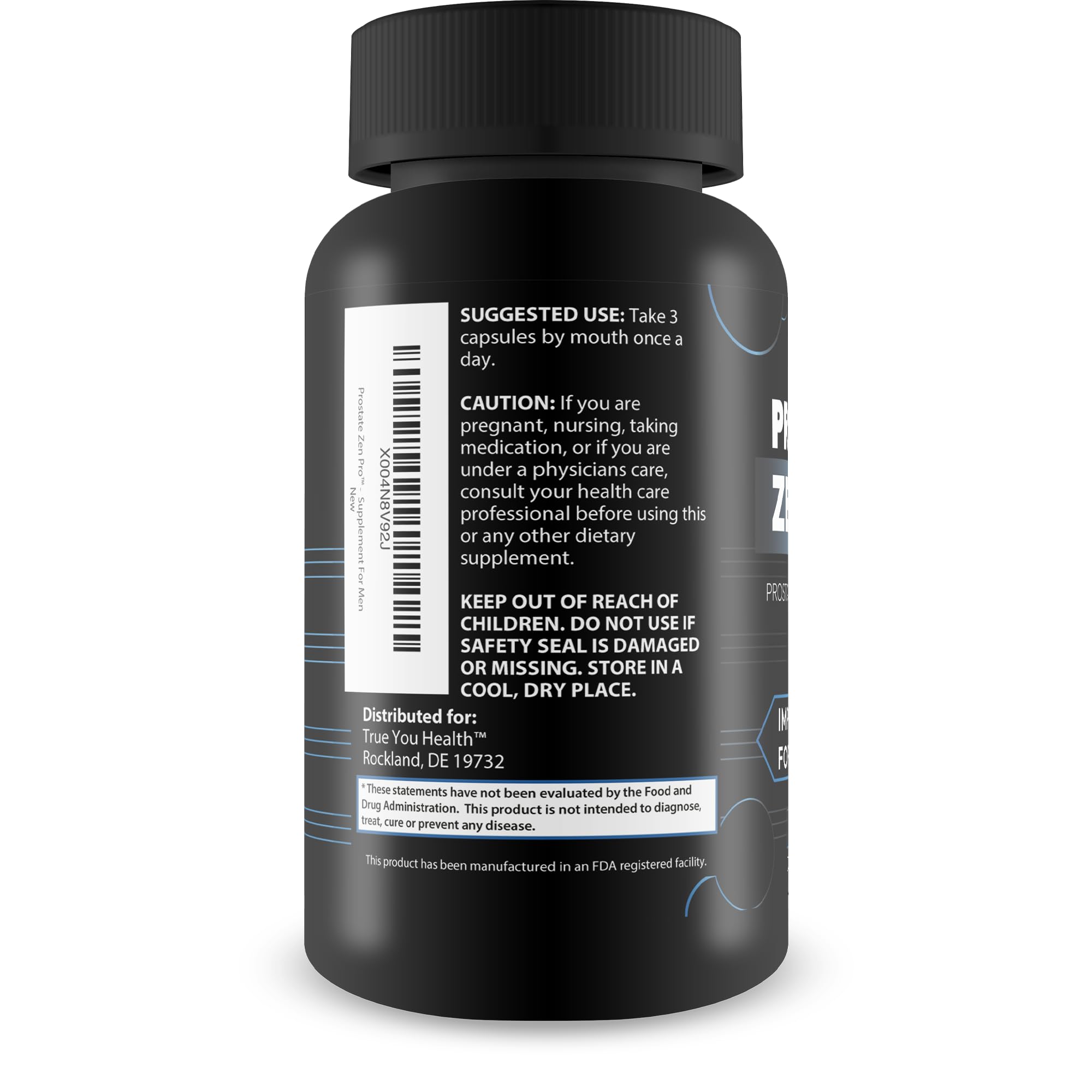 Prostate Zen Pro - Improved Formula - Our Best Prostate Health Supplement for Men - Our Best Prostate Support Supplement for Men’s Health - Natural Prostate Genix ProstaZen True You Health Au supplements