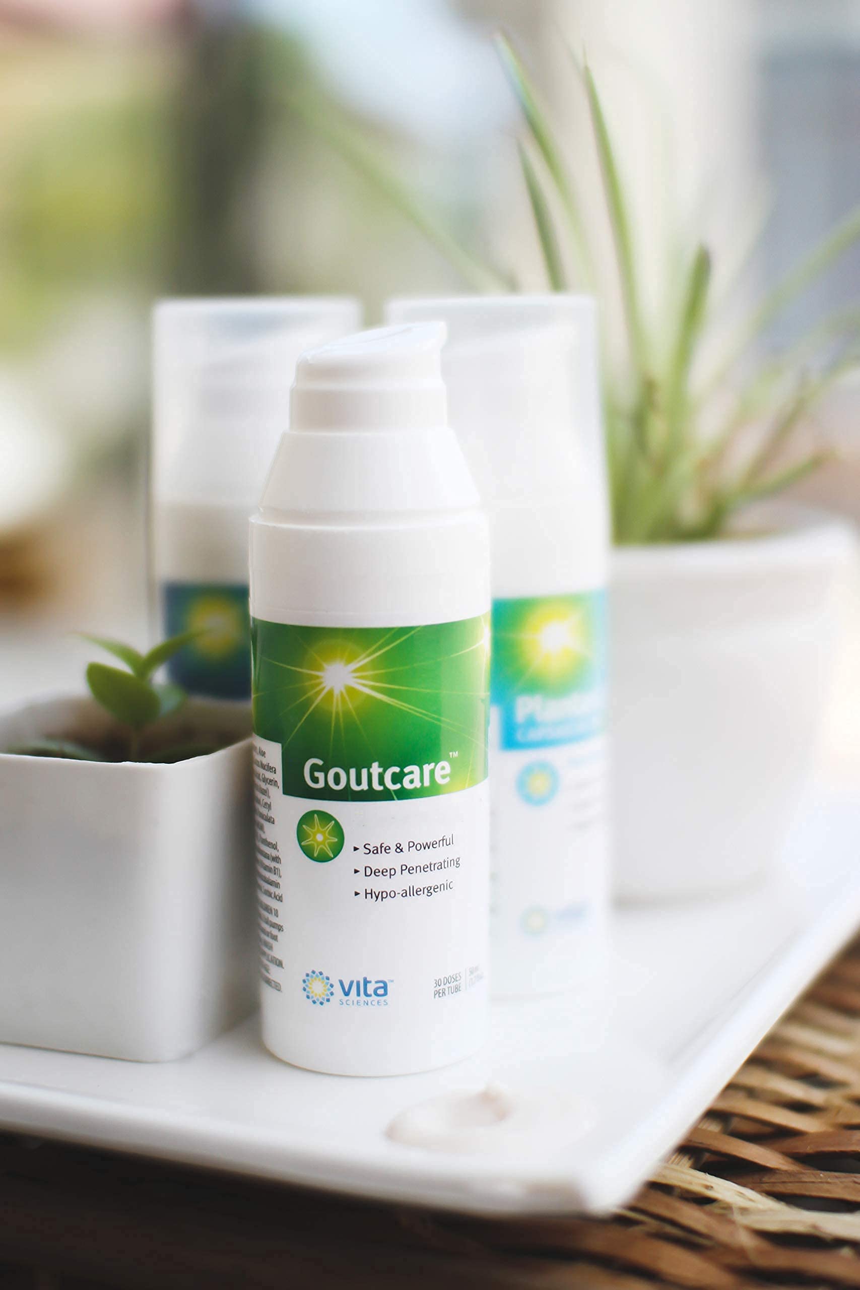 Vita Sciences GoutCare Soothing Cream for Occasional Discomfort. Intensive Soothing Cream - Fast-Acting Topical Application for Comfort Where and When You Need It Most. Safe & Effective Vita Sciences Au supplements