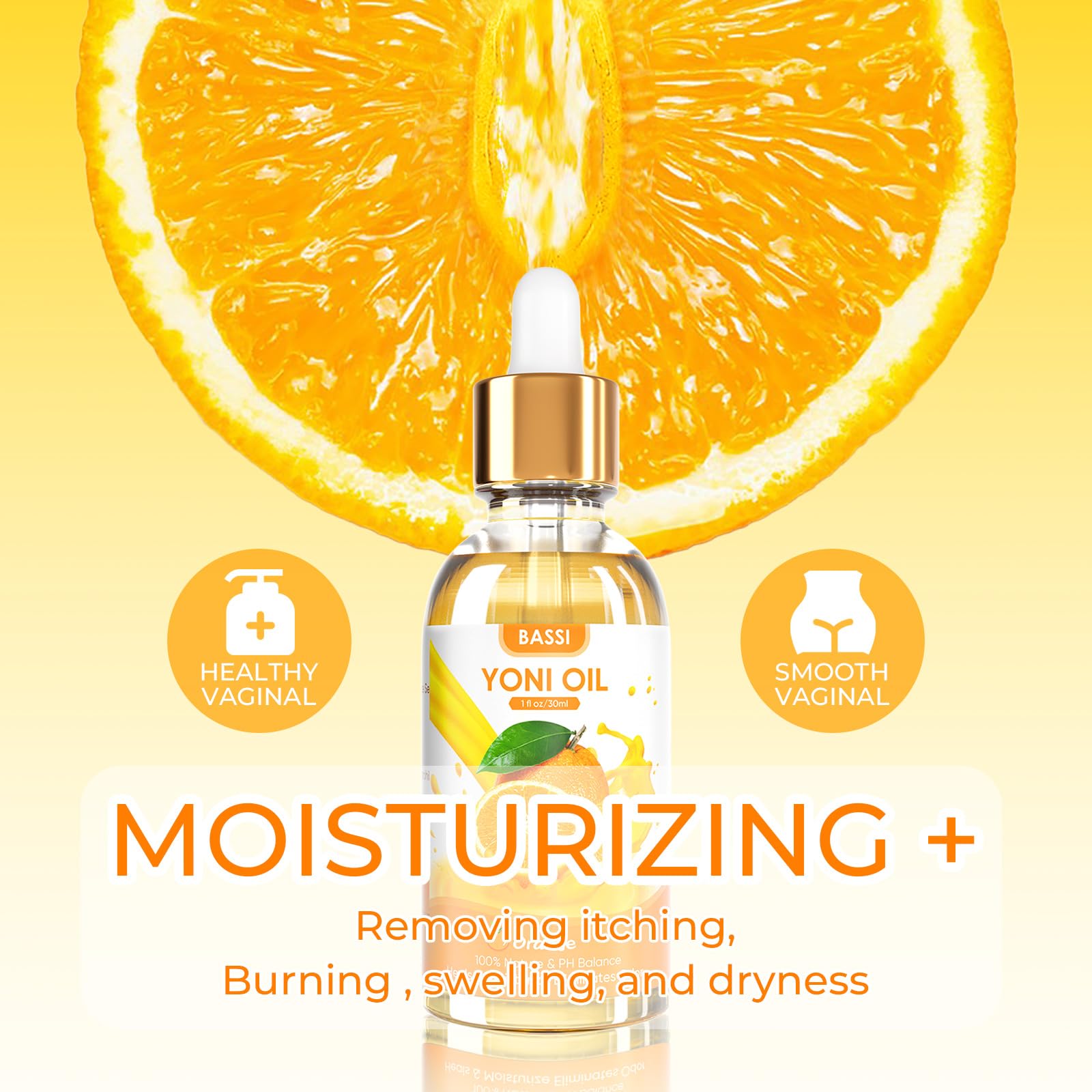 BASSI 2PCS Yoni Oil Organic Feminine Oil Vaginal Moisturizer - Ph Balance for Women - Feminine Deodorant BASSI Au supplements