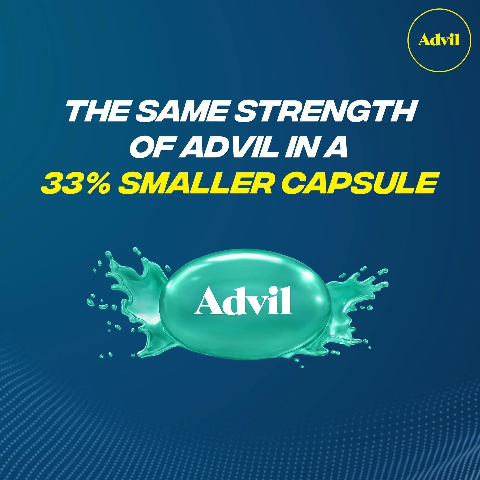 Advil Liqui-Gels Minis Pain Reliever and Fever Reducer, Pain Medicine for Adults with Ibuprofen 200mg for Pain Relief - 80 Liquid Filled Capsules Advil Au supplements
