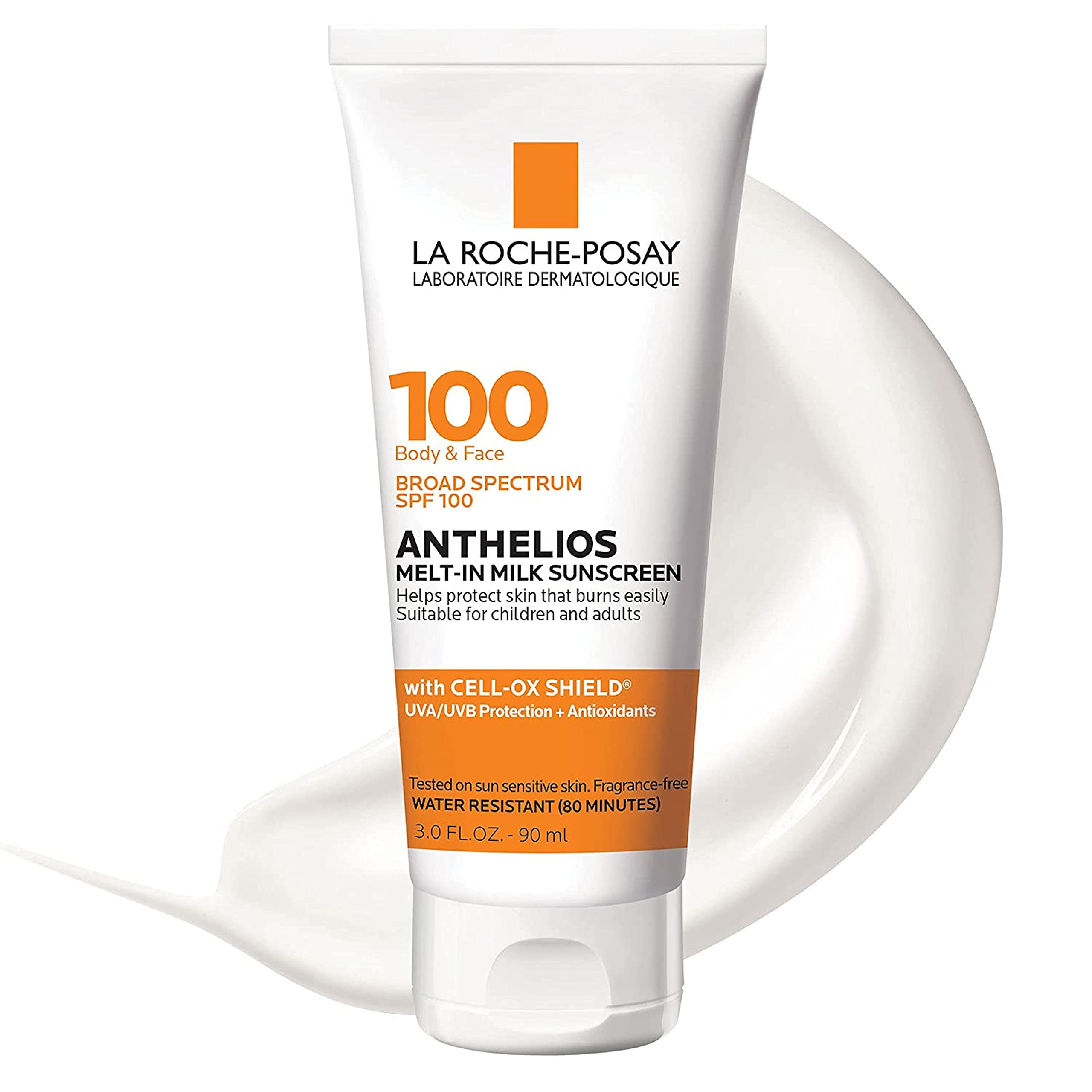 La Roche-Posay Anthelios Melt-in Milk Body & Face Sunscreen Lotion Broad La Roche-Posay Au supplements