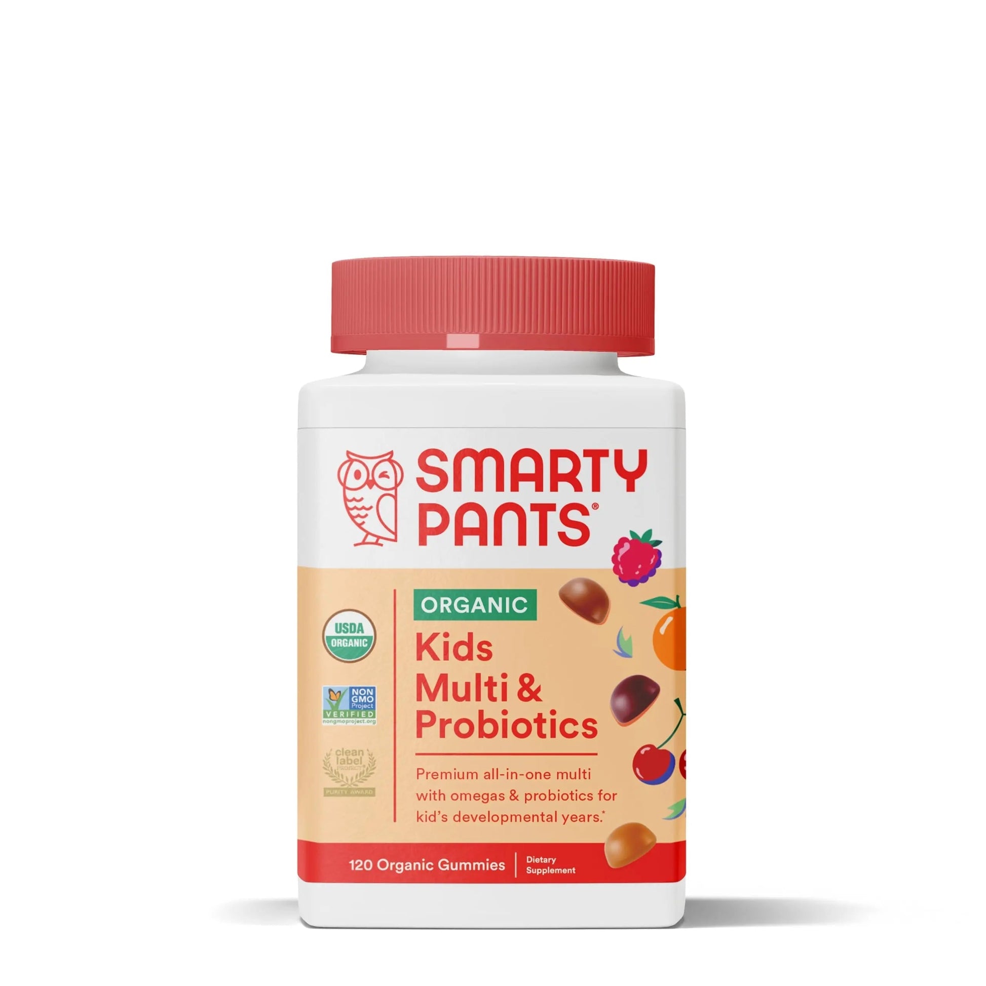 SmartyPants Organic Kids Multivitamin Gummies: Probiotics & Kids Probiotic Immunity Gummies: Prebiotics & Probiotics for Digestive Health and Immune Support Supplement SmartyPants Au supplements