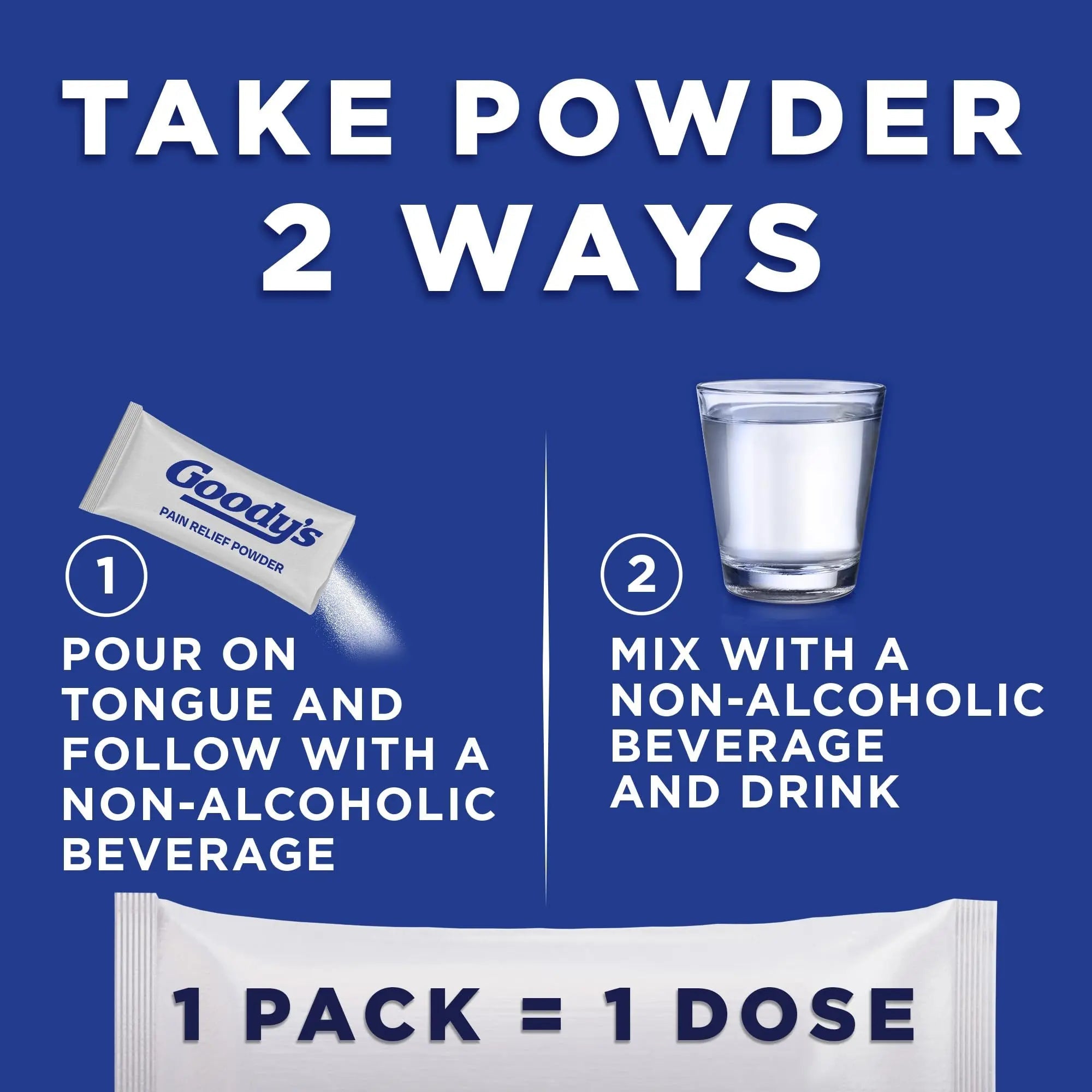 Goody's Pain Relief Powders, Extra Strength Headache Powder, 50 ct (Pack of 1) Goody's Au supplements