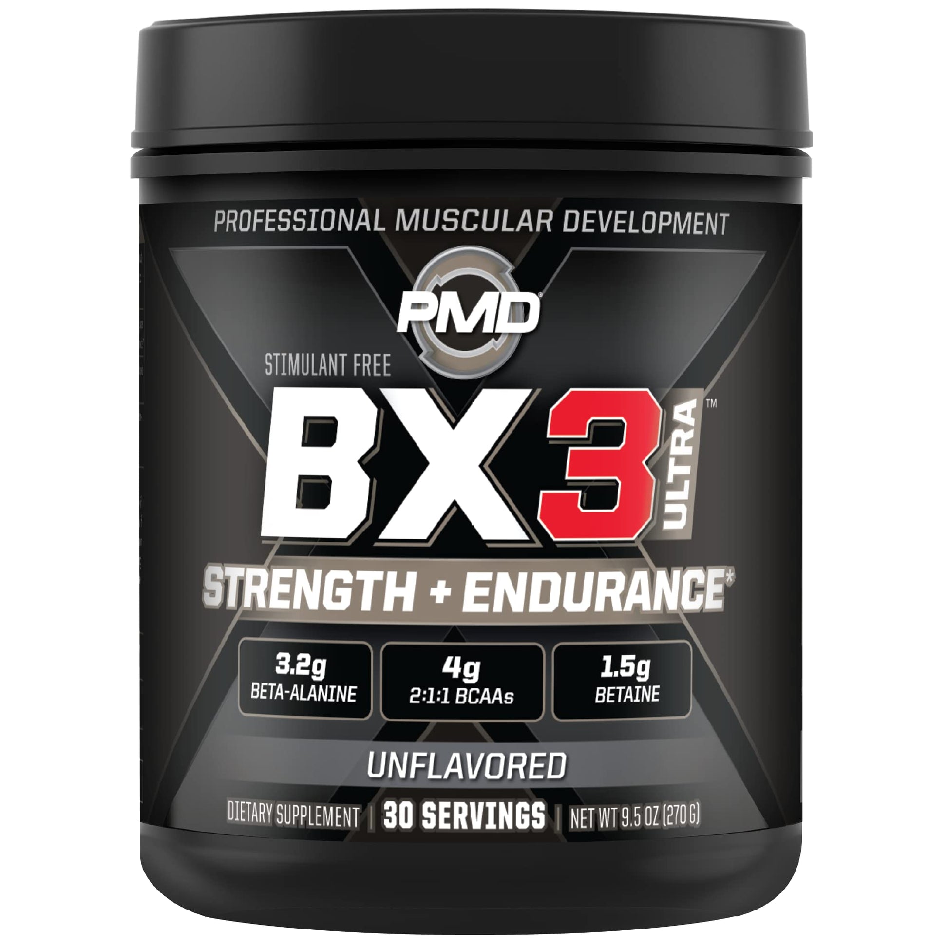 PMD Sports BX3 Ultra Muscle-Building Powder – Beta-Alanine, BCAAs, Betaine Anhydrous PMD Au supplements