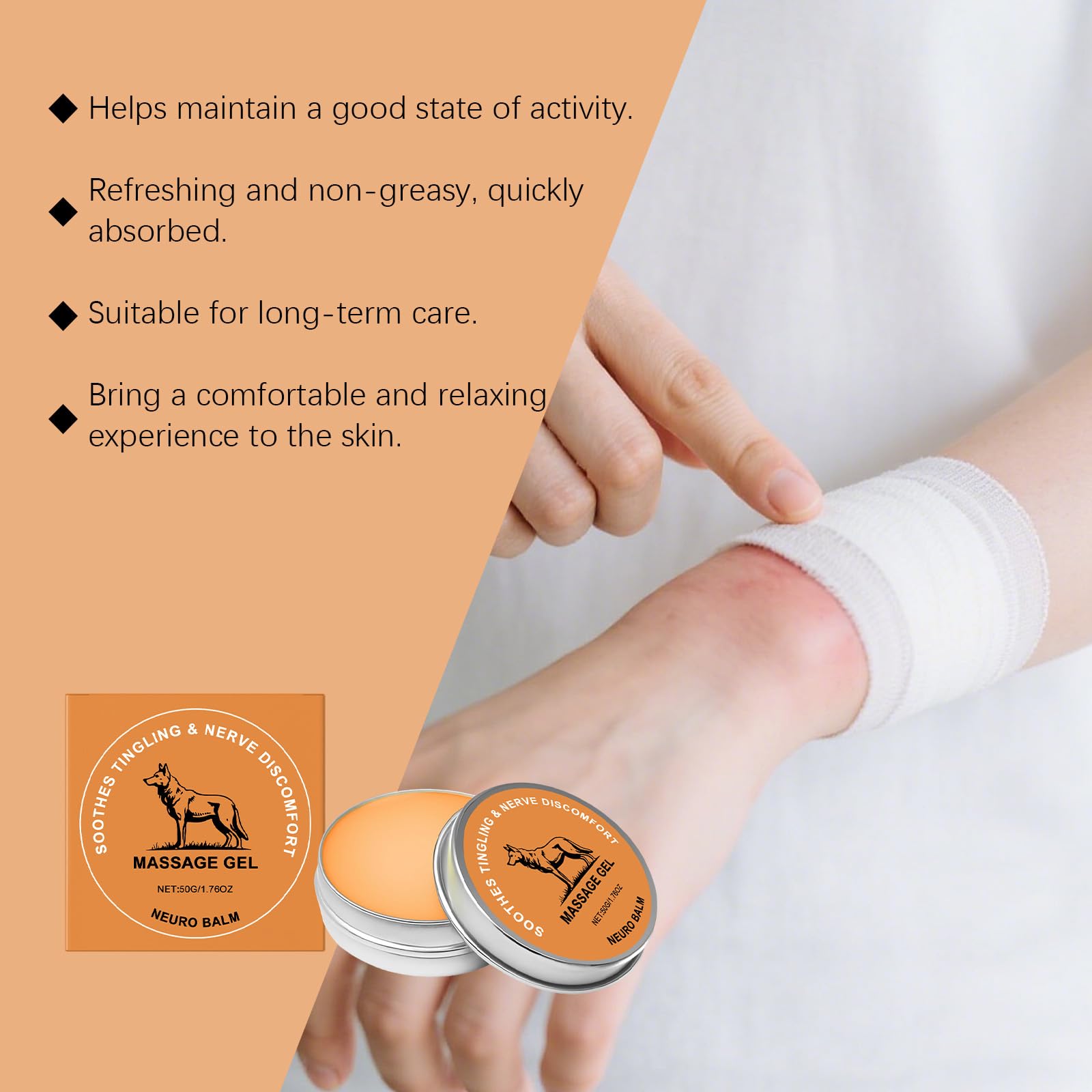 ZQDXSYN Neuro Balm, Joint & Muscle Soothing Cream, Joint Care Soothing Cream, Daily Body Care & Muscle Care (3PCS) ZQDXSYN Au supplements