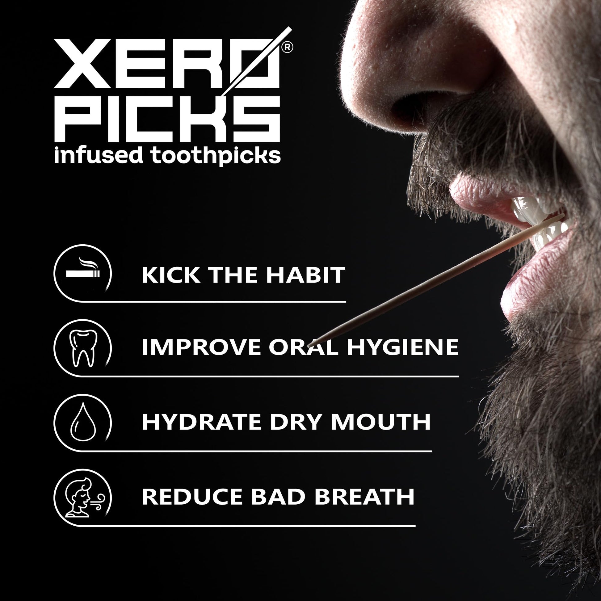 Xero Picks Infused Flavored Toothpicks to Help Quit Smoking - Nicotine Xero Picks Au supplements