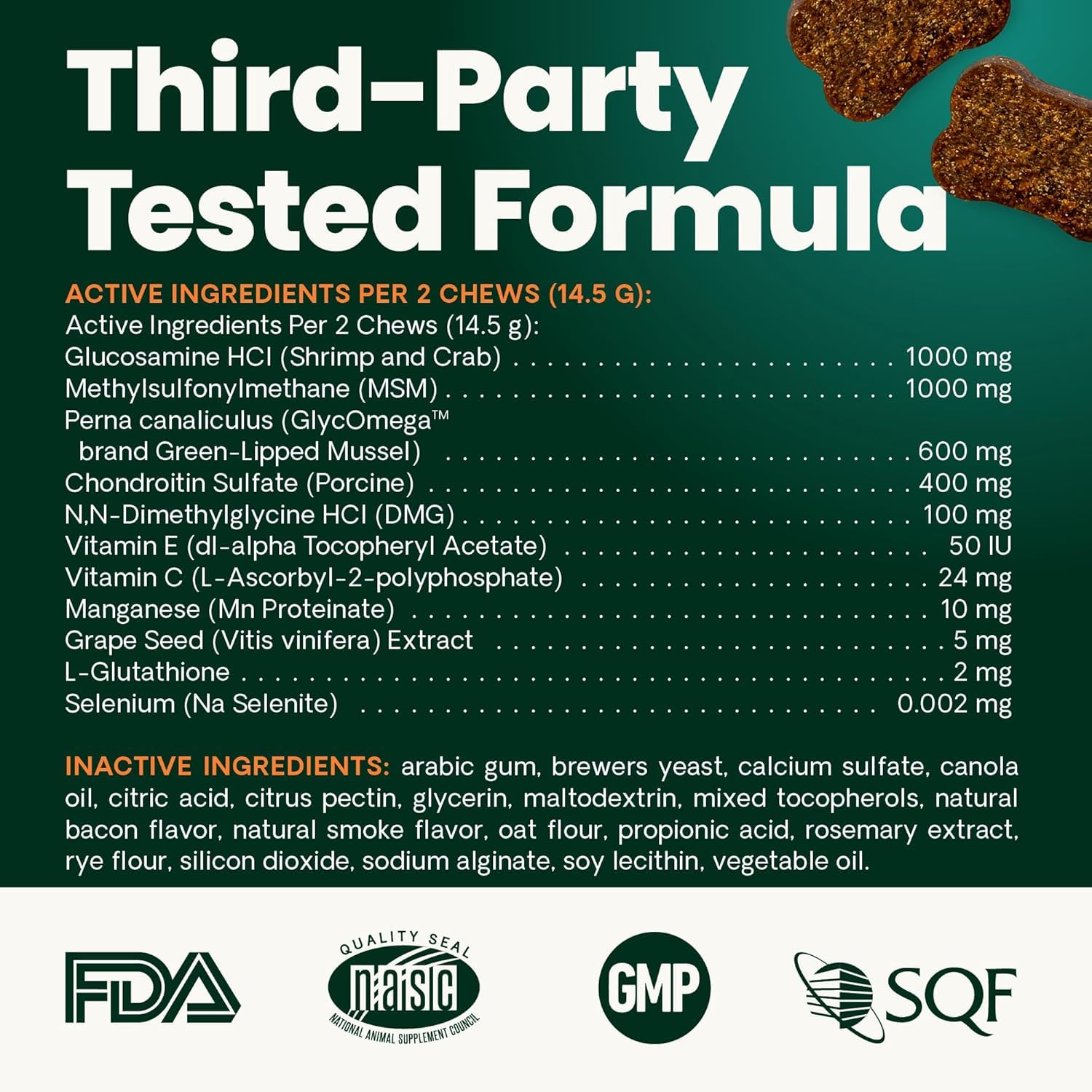 VetriScience Ultimate Strength Hip & Joint Supplement for Dogs, GlycoFlex Plus – MSM, Chondroitin & Green-Lipped Mussel Chews for Mobility, Flexibility, Comfort & Support, Peanut Butter Flavor 120 Cnt VETRISCIENCE Au supplements