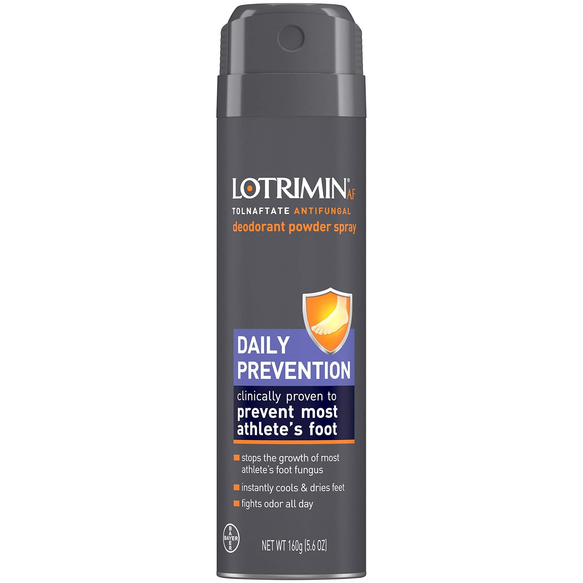 Lotrimin AF Athlete's Foot Daily Prevention Deodorant Powder Spray Lotrimin Au supplements