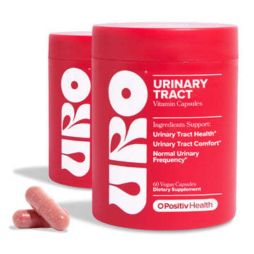URO Urinary Tract Health Supplement for Women, 60 Count (Pack of 2) - Urinary Support O Positiv Au supplements
