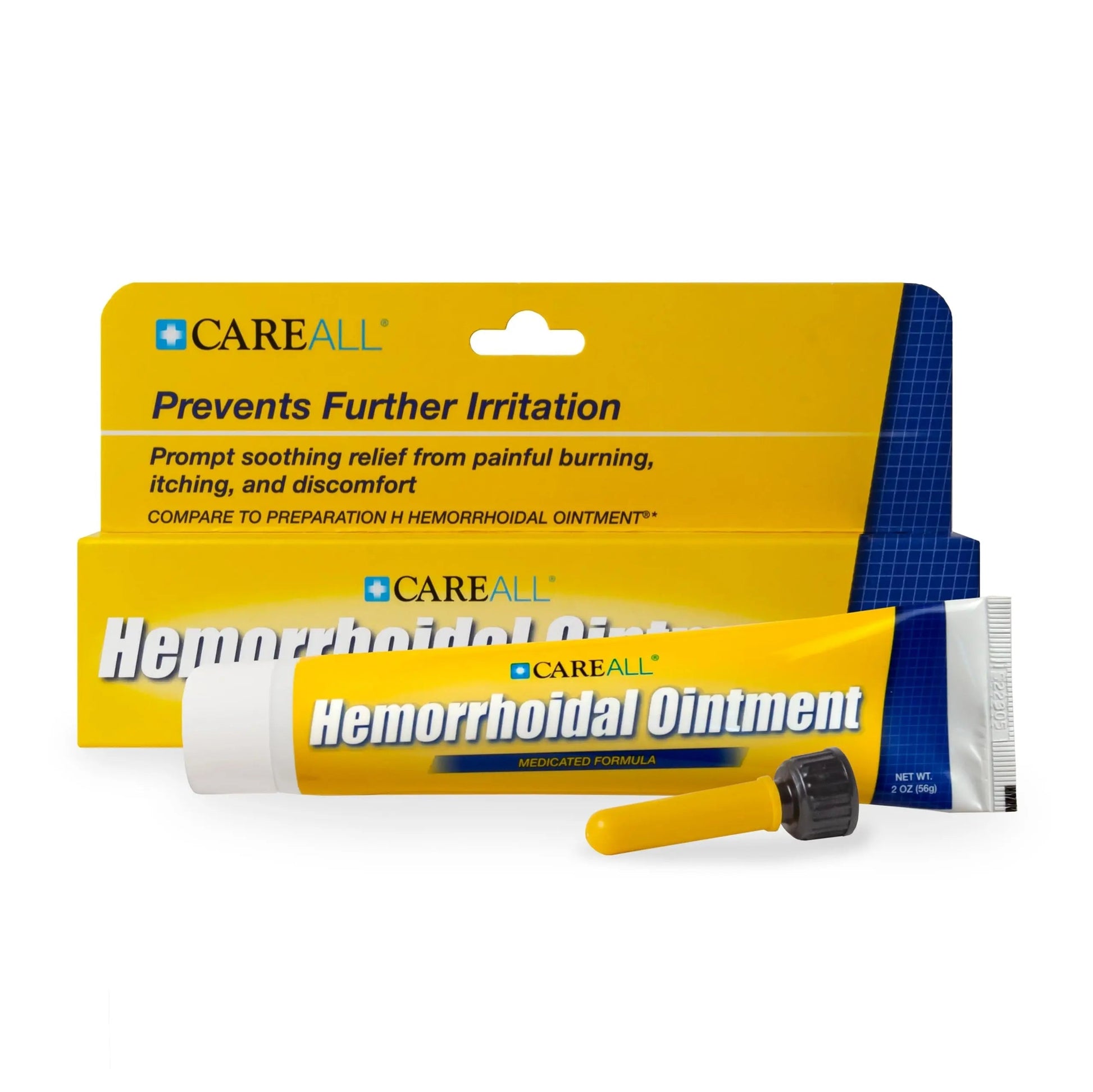 CareAll Hemorrhoidal Ointment 2.0 oz with Applicator. Helps Relieve Burning, Itching, and Discomfort Associated with Inflamed Hemorrhoidal Tissues. Dye, Phthalate, and Fragrance Free CareAll Au supplements