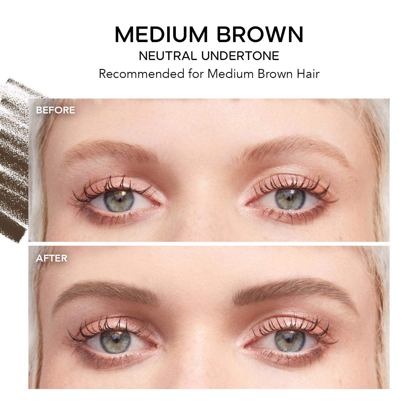 HAUS LABORATORIES by Lady Gaga: THE EDGE MICRO-TIP PRECISION BROW PENCIL, Medium Brown Haus Laboratories Au supplements