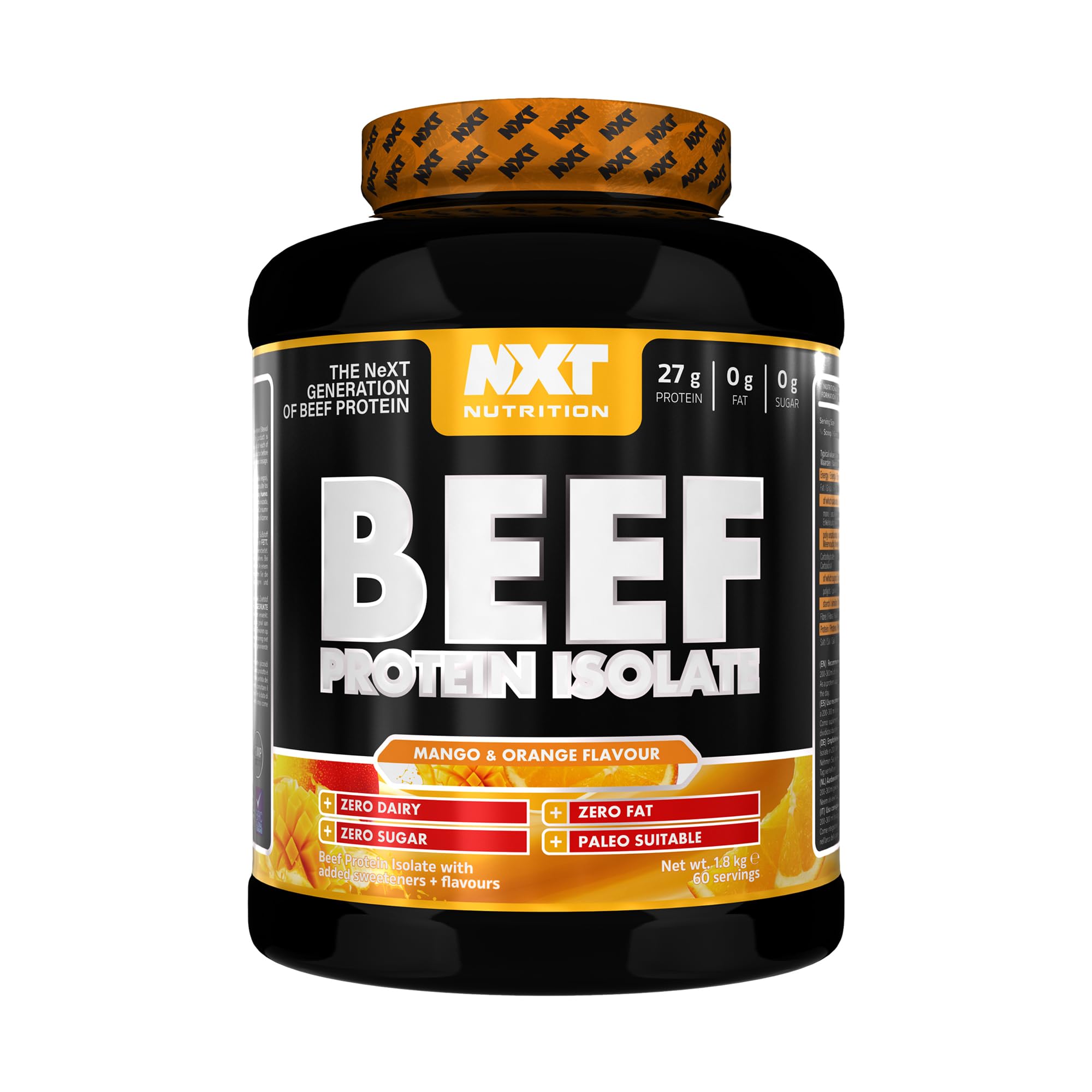 NXT Nutrition Beef Protein Isolate Powder - Protein Powder High in Natural Amino Acids NXT Nutrition Au supplements