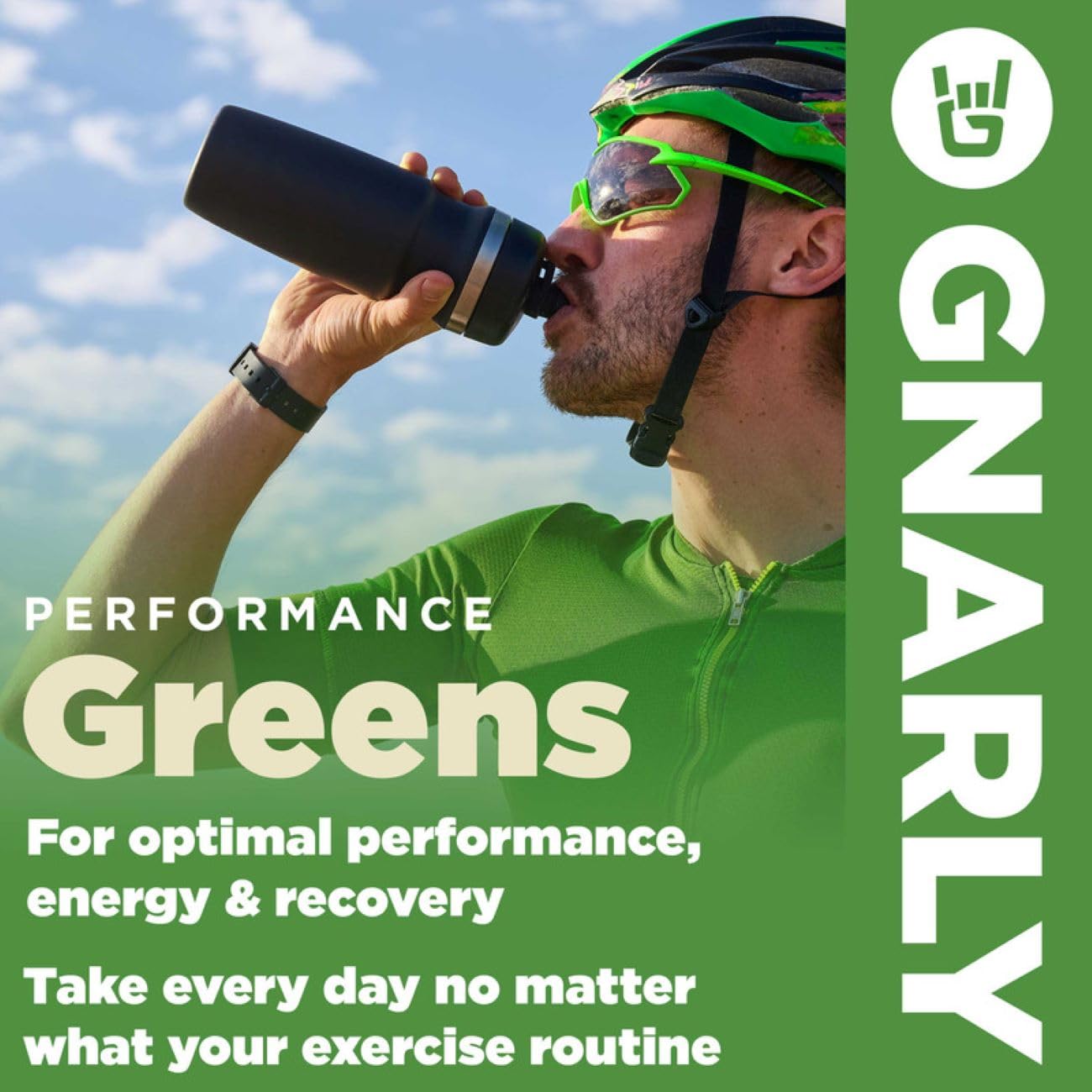 Gnarly Nutrition Greens Superfood Powder – Lemon Mint Performance Super Greens Powder – NSF Contents Certified – Organic, Probiotics & Essential Micronutrients - Lemon Mint, 11.64 oz Gnarly Nutrition Au supplements