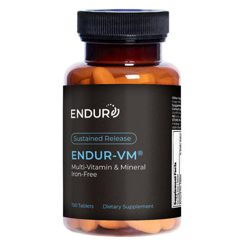 ENDUR-VM - Multivitamin Vitamin A, C, D, E, B12 & Zinc (Without Iron) SR (Sustained Release) 22 Essential Nutrients to Support Overall Wellness for Men & Postmenopausal Women - 150 Tablets Endurance Products Au supplements