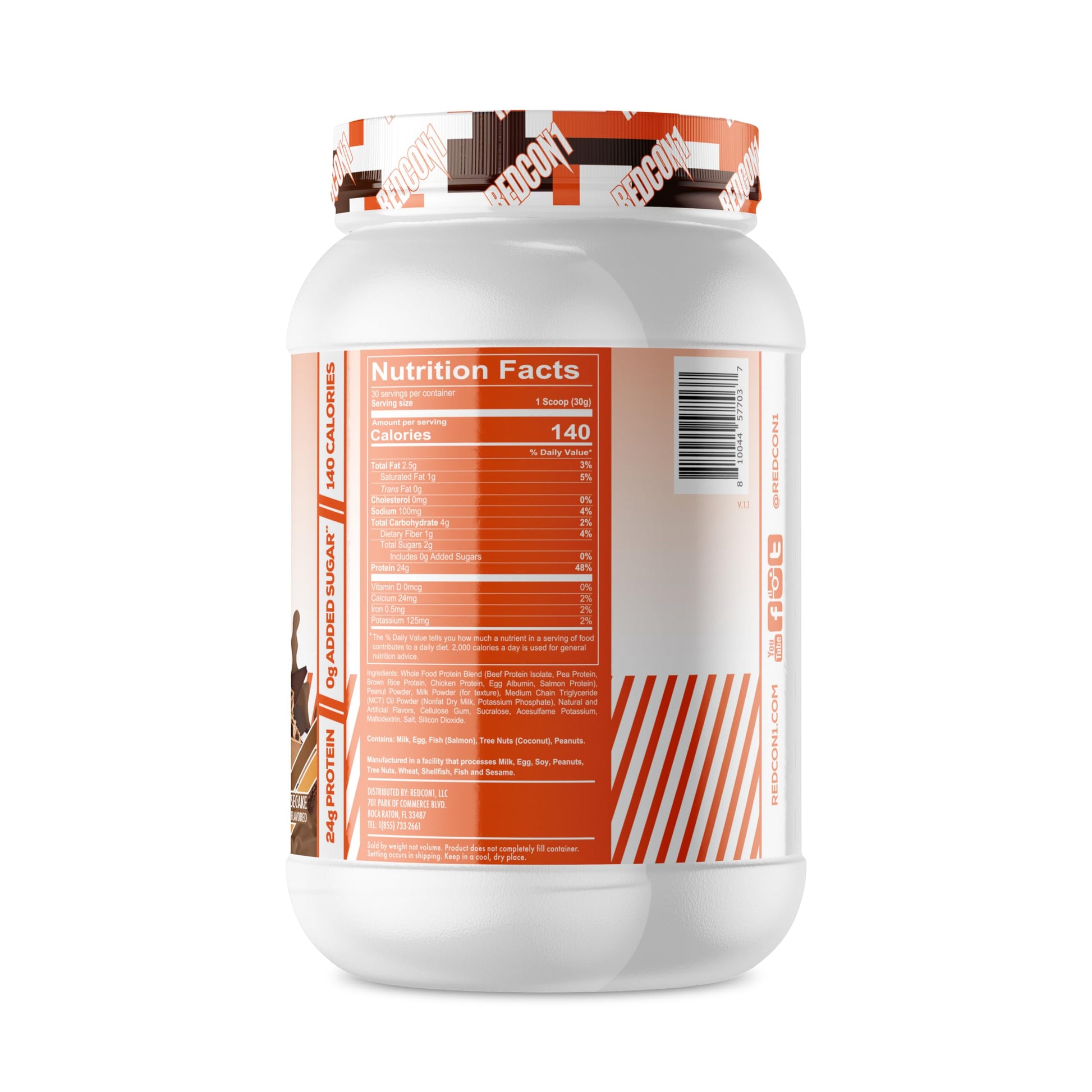 REDCON1 MRE Lite Whole Food Protein Powder, Juniors, Peanut Butter Chocolate REDCON1 Au supplements