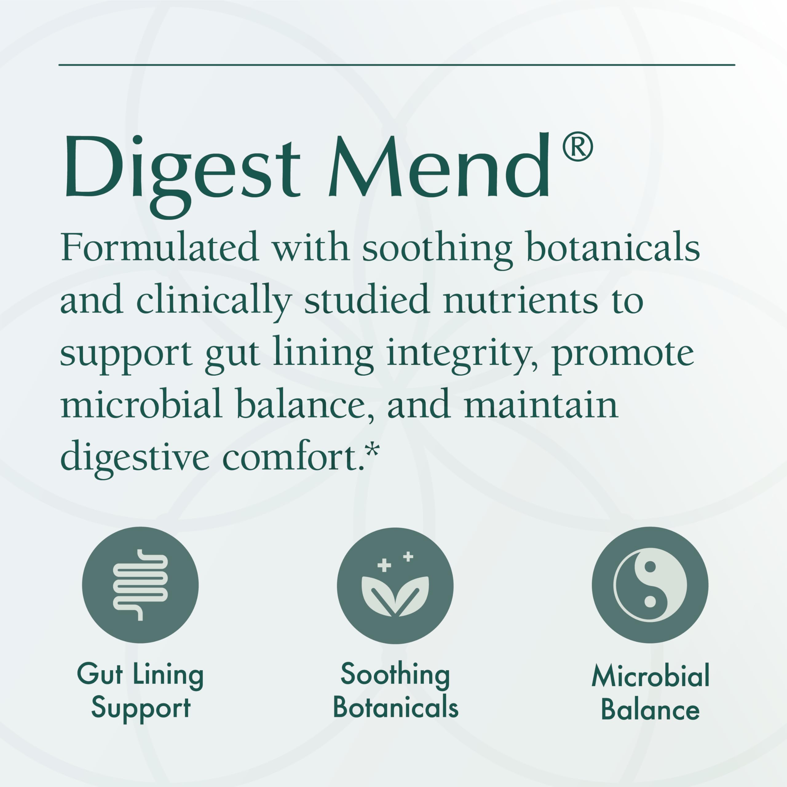 Natura Health Products Digest Mend Supplement - Encourages Healthy gastric microboime* - Featuring Deglycyrrhizinated Licorice (DGL), Aloe Vera, Marshmallow, Mastic Gum, & Chamomile (180 Capsules) Natura Health Products Au supplements