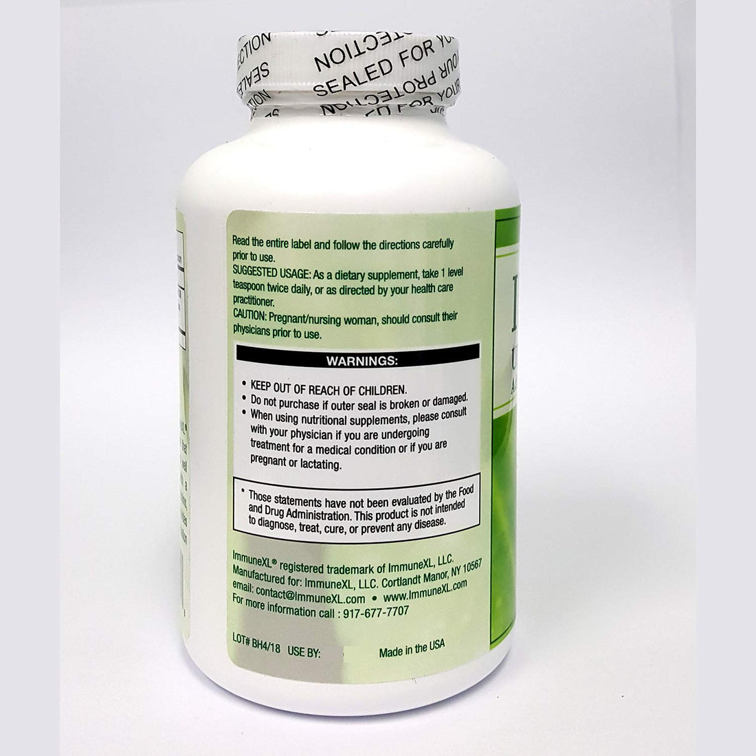 ImmuneXL Ultra Plus Powder (with Aulterra), 200 Grams ImmuneXL uk supplements