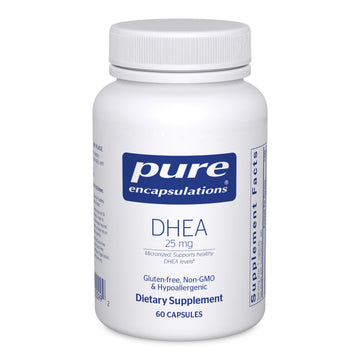 Pure Encapsulations DHEA 25 mg - Supplement for Immune Support, Hormone Balance, Metabolism Support, and Energy Levels* - with Micronized DHEA - 60 Capsules Pure Encapsulations Au supplements