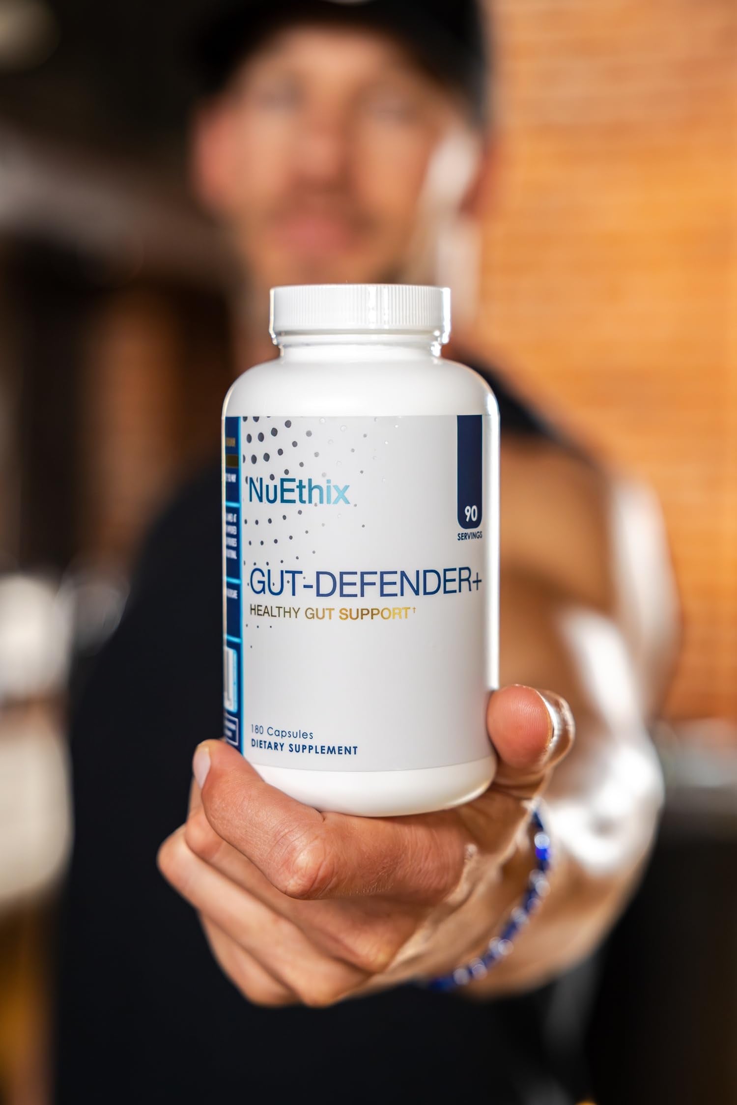 NuEthix Formulations Gut Defender+ Microbiome Balance Dietary Supplement, 180 Capsules, 90 Servings NuEthix Formulations Au supplements