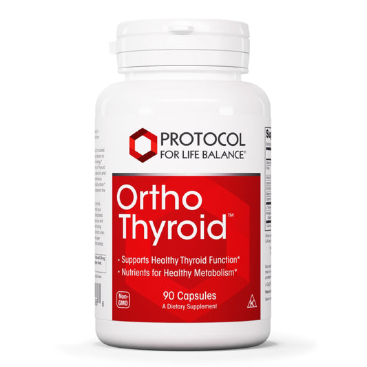PROTOCOL FOR LIFE BALANCE Ortho Thyroid - Supports Healthy Thyroid Function* - with Ashwagandha, Zinc & Selenium - Non-GMO & Kosher - 90 Veg Capsules PROTOCOL FOR LIFE BALANCEAu supplements