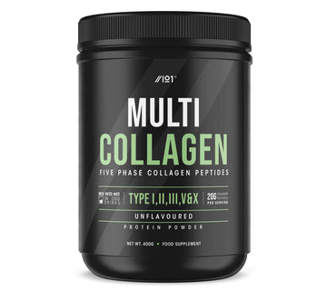 Multi Collagen Protein Powder (400g) - Types I, II, III, V & X - Hydrolyzed Grass Fed Bovine, Wild Caught Fish ALPHA01 Au supplements