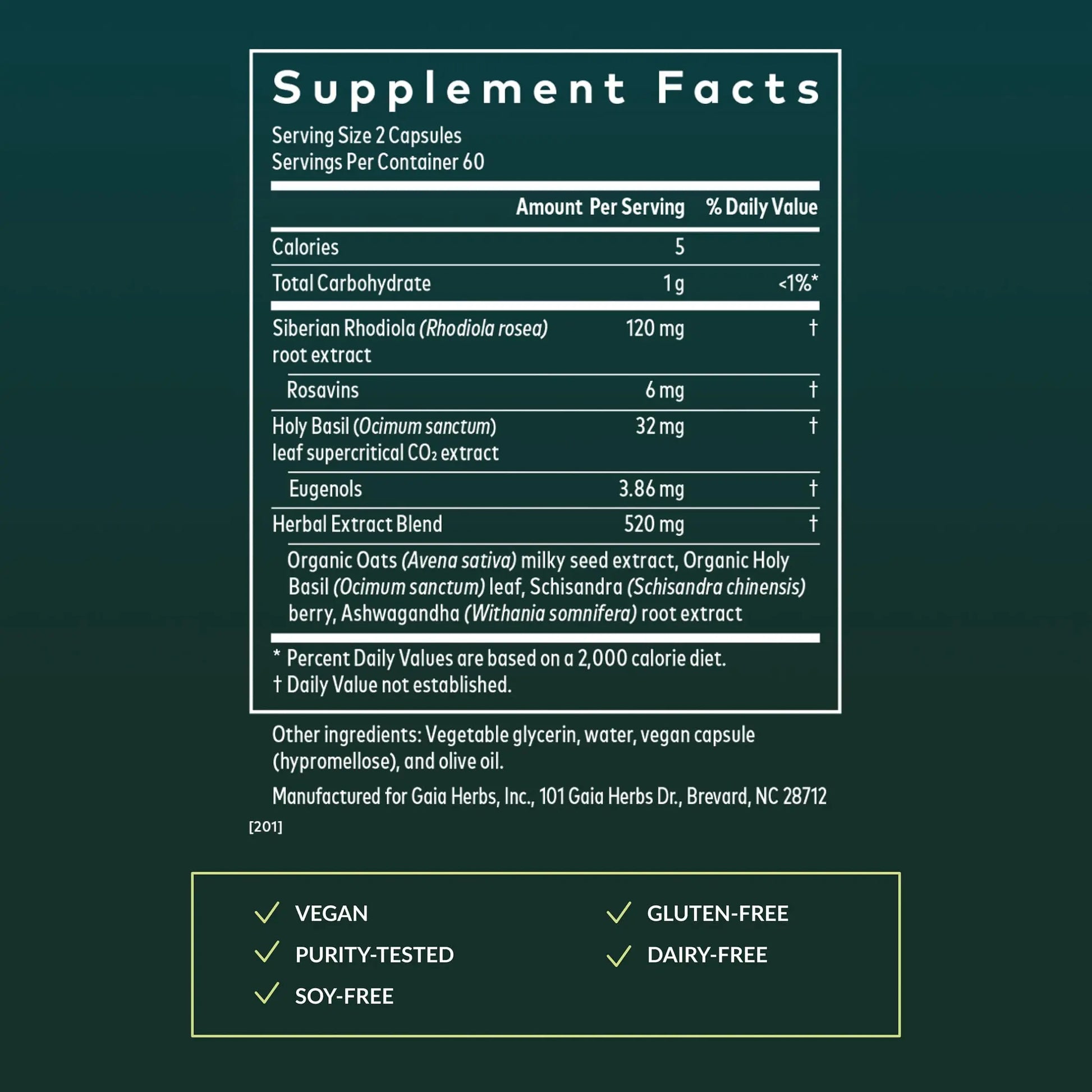 Gaia Herbs Adrenal Health Daily Support, Help Maintain Healthy Energy & Stress Levels*,120 Liquid Phyto-Caps Adrenal Health Nightly Restore, 120 Liquid Phyto-Caps - Bundle Gaia Herbs Au supplements