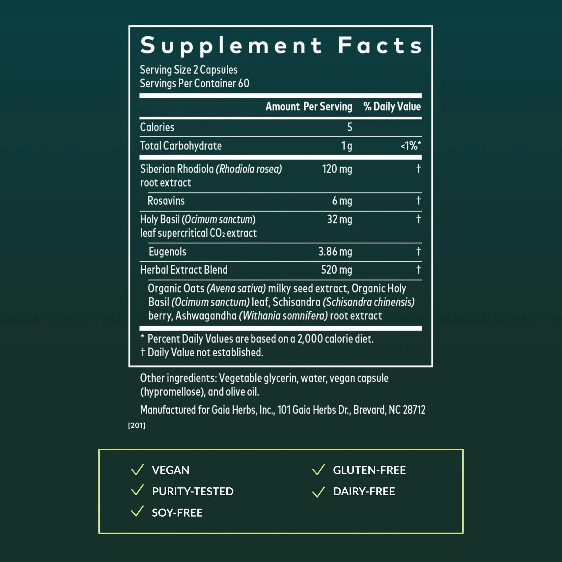 Gaia Herbs Adrenal Health Daily Support, Help Maintain Healthy Energy & Stress Levels*,120 Liquid Phyto-Caps Adrenal Health Nightly Restore, 120 Liquid Phyto-Caps - Bundle Gaia Herbs Au supplements